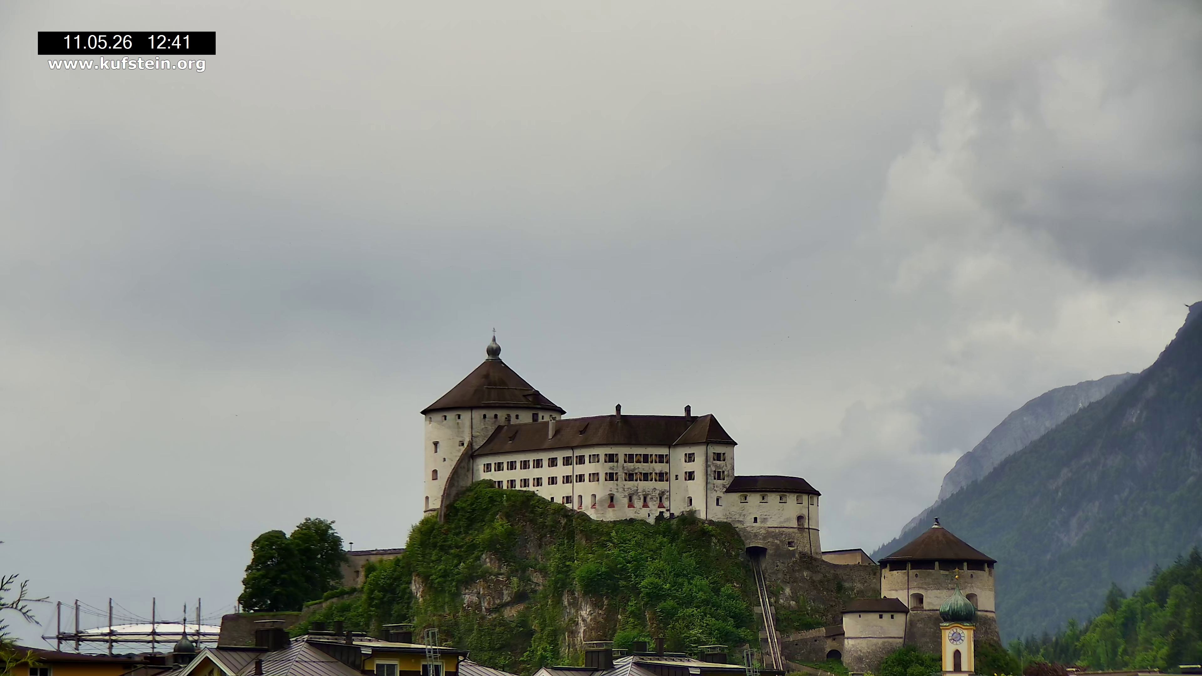 Archiv Foto Webcam Festung Kufstein