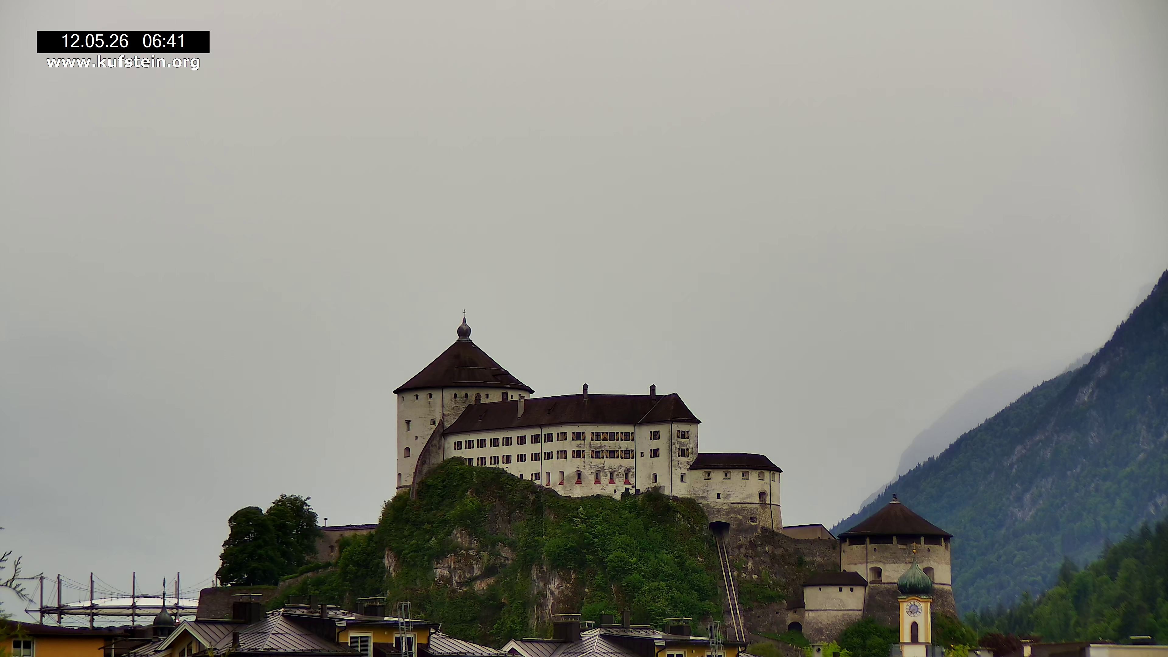 Archiv Foto Webcam Festung Kufstein