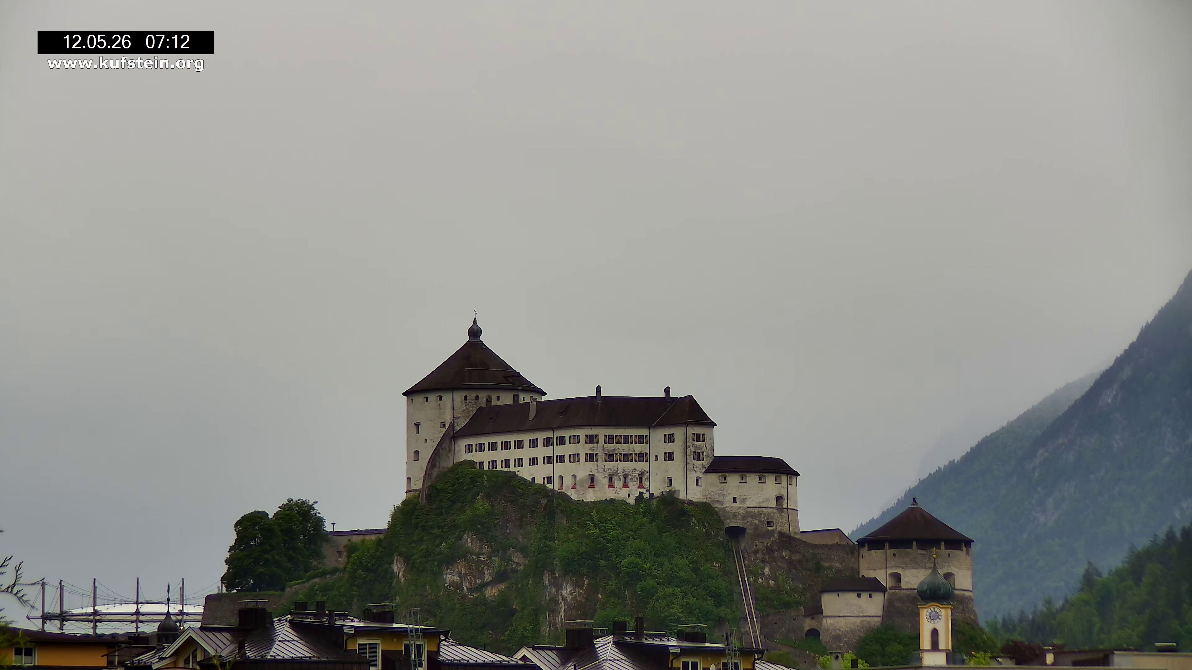 Archiv Foto Webcam Festung Kufstein