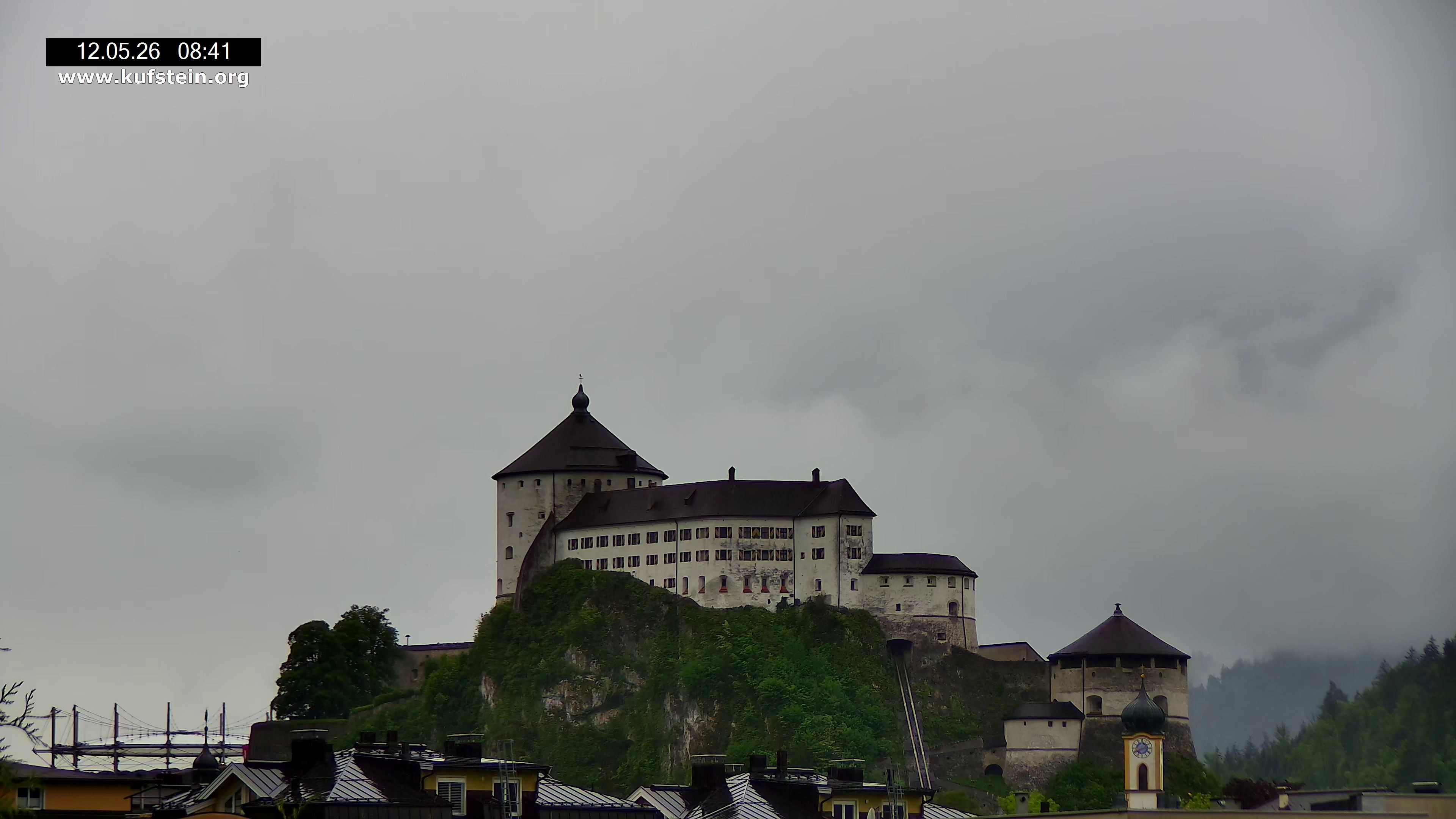 Archiv Foto Webcam Festung Kufstein