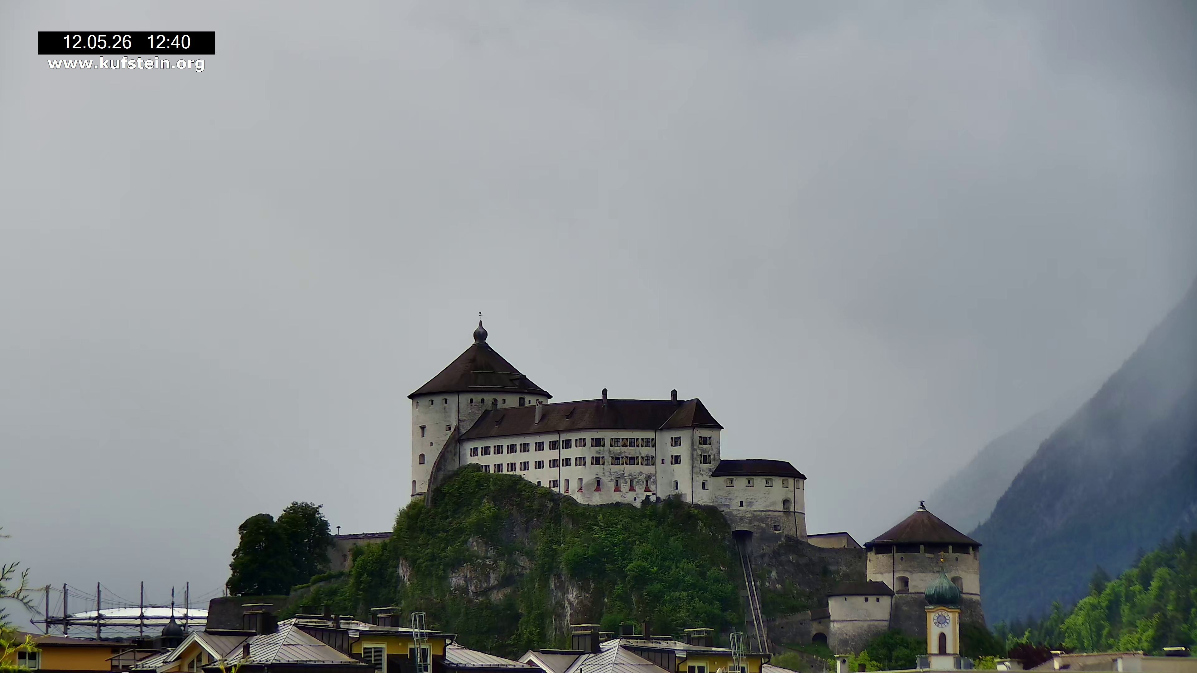Archiv Foto Webcam Festung Kufstein
