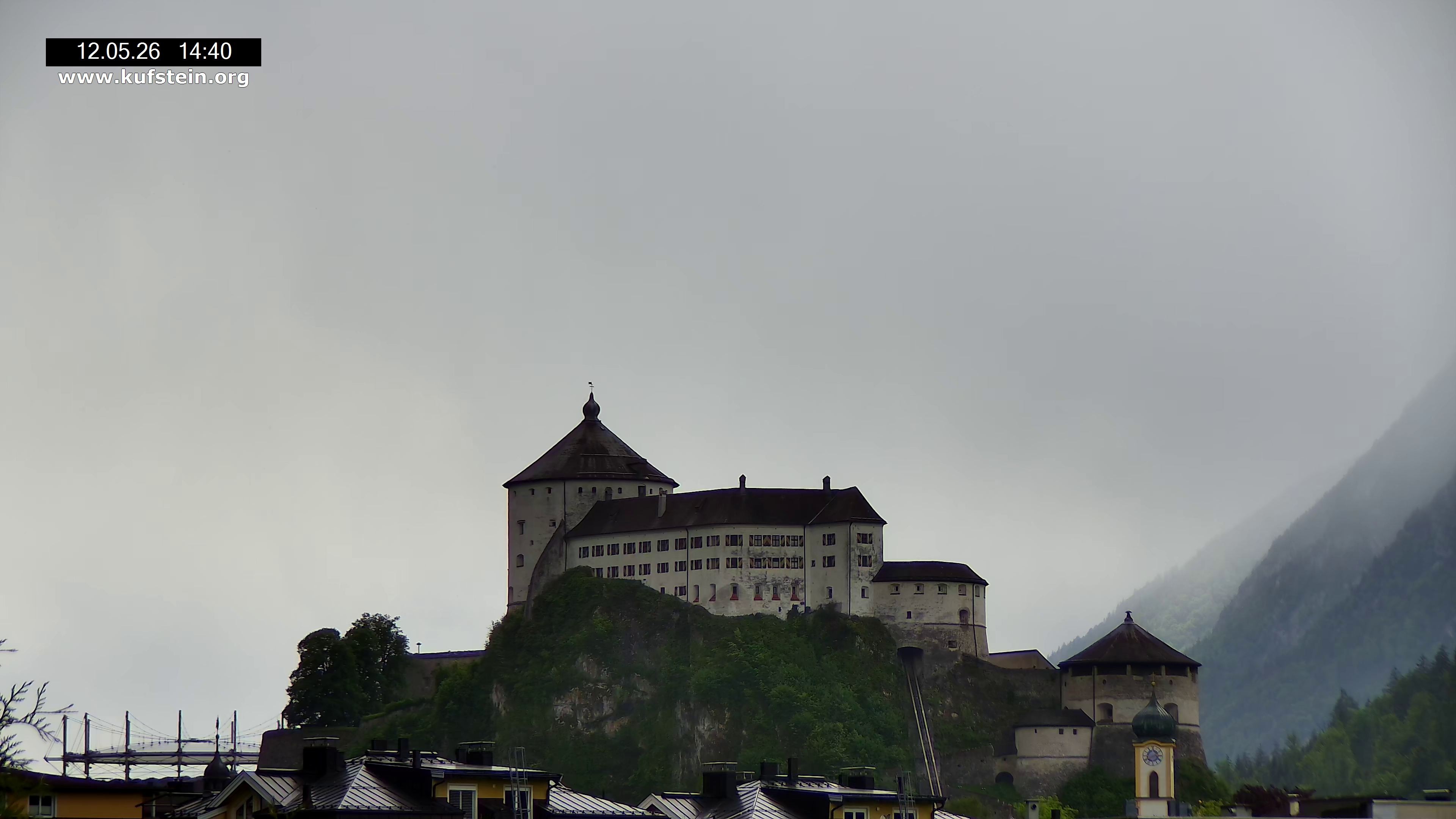 Archiv Foto Webcam Festung Kufstein