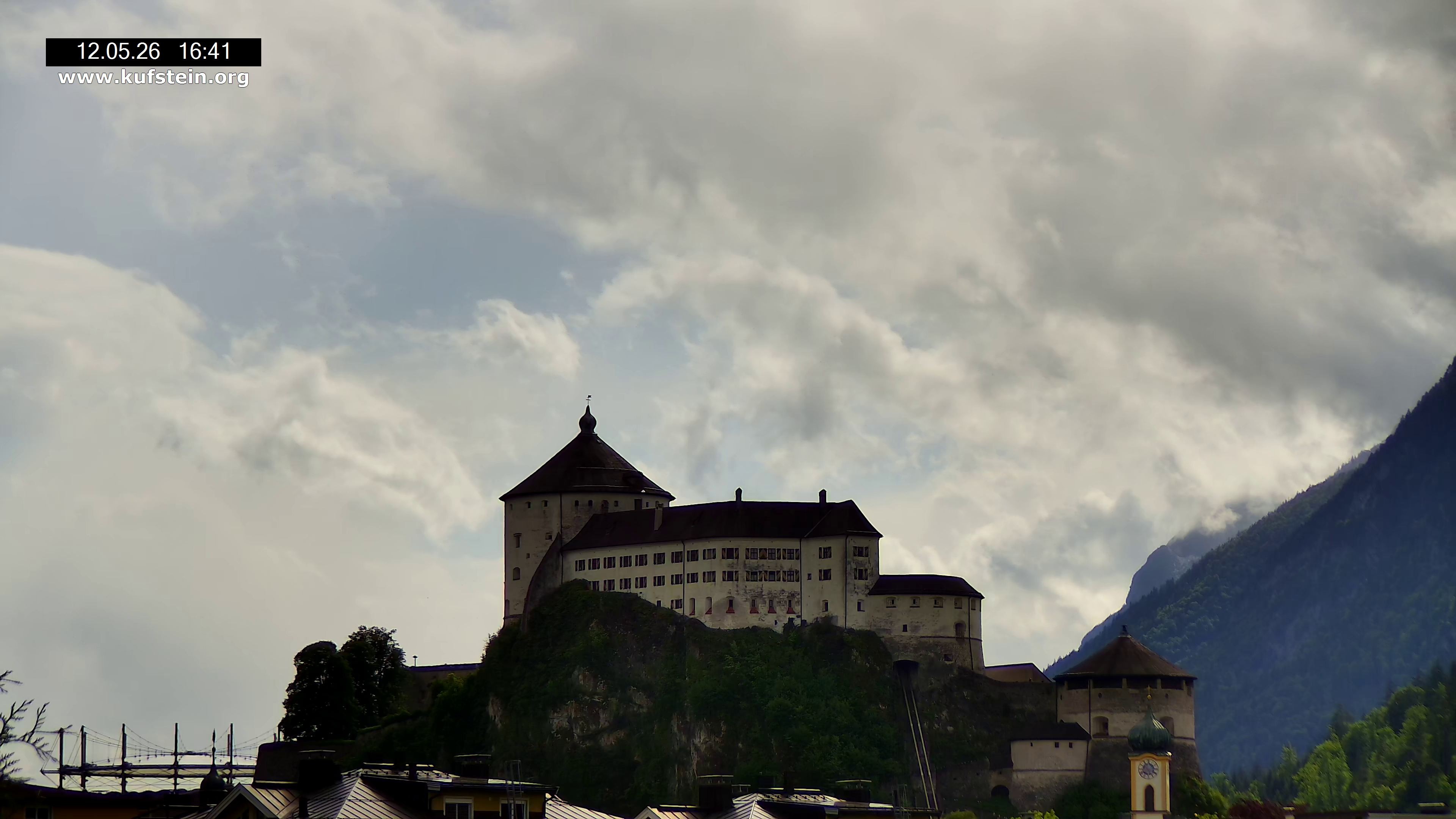 Archiv Foto Webcam Festung Kufstein