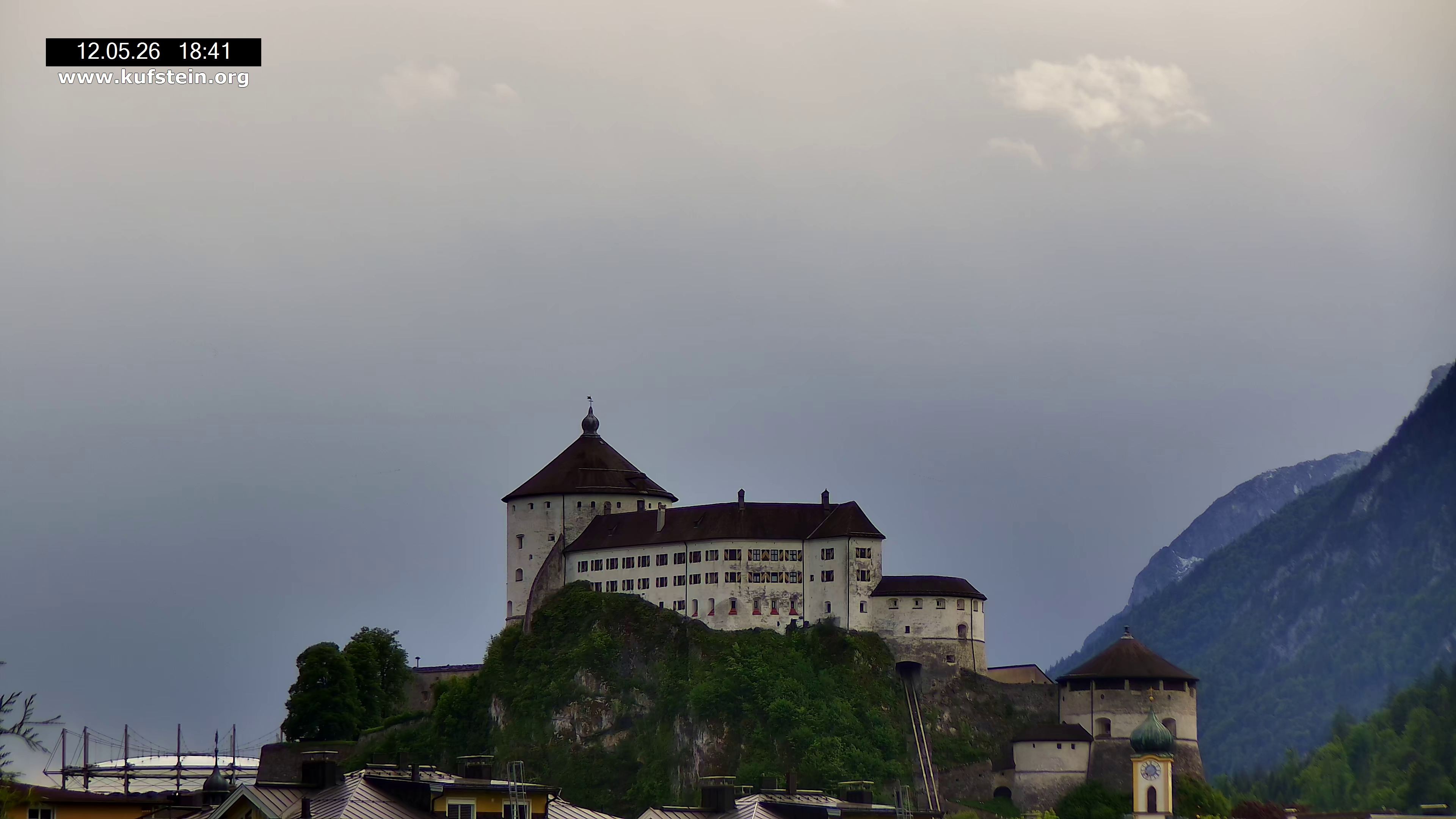 Archiv Foto Webcam Festung Kufstein