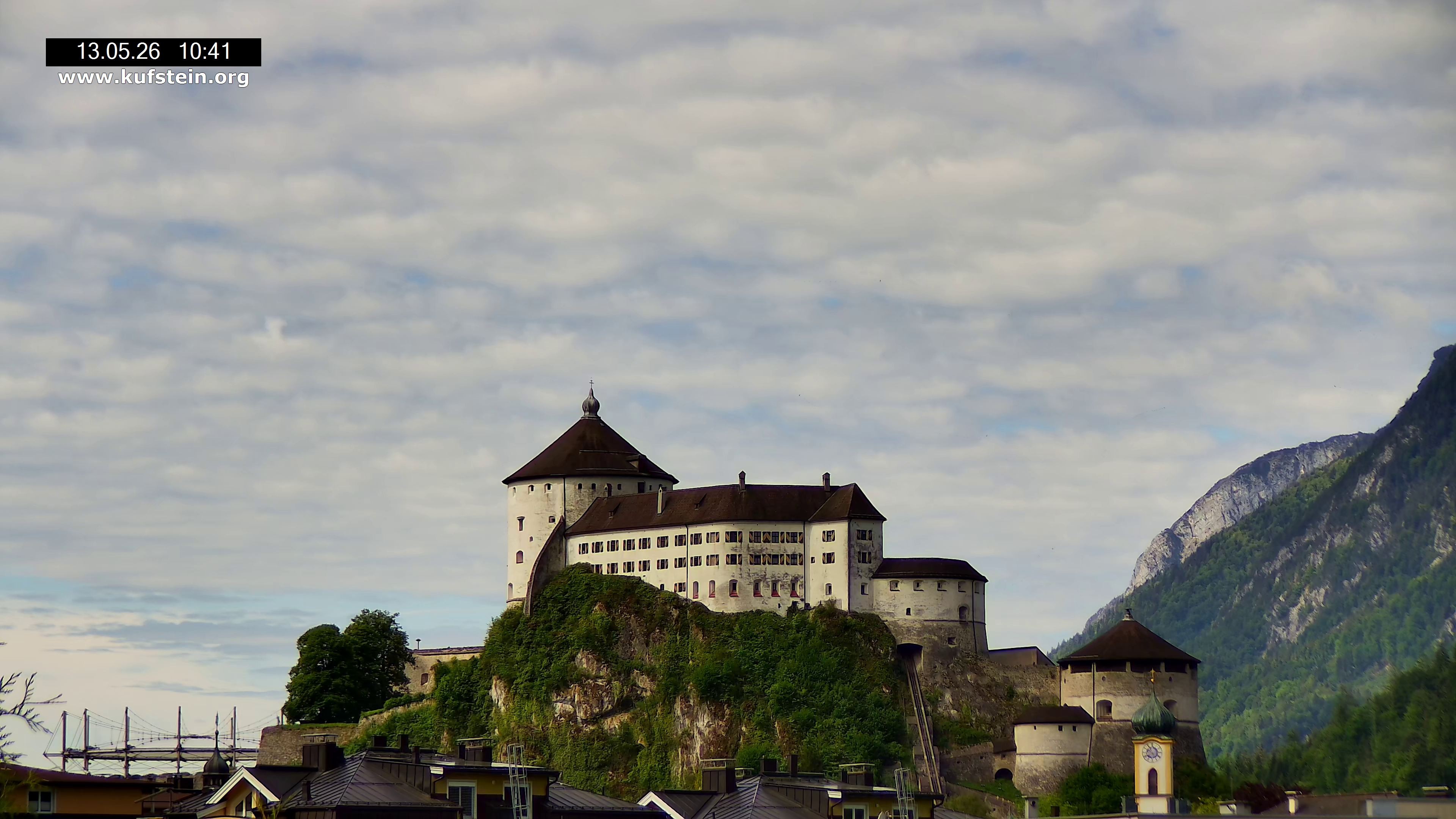 Archived image Webcam Kufstein Fortress
