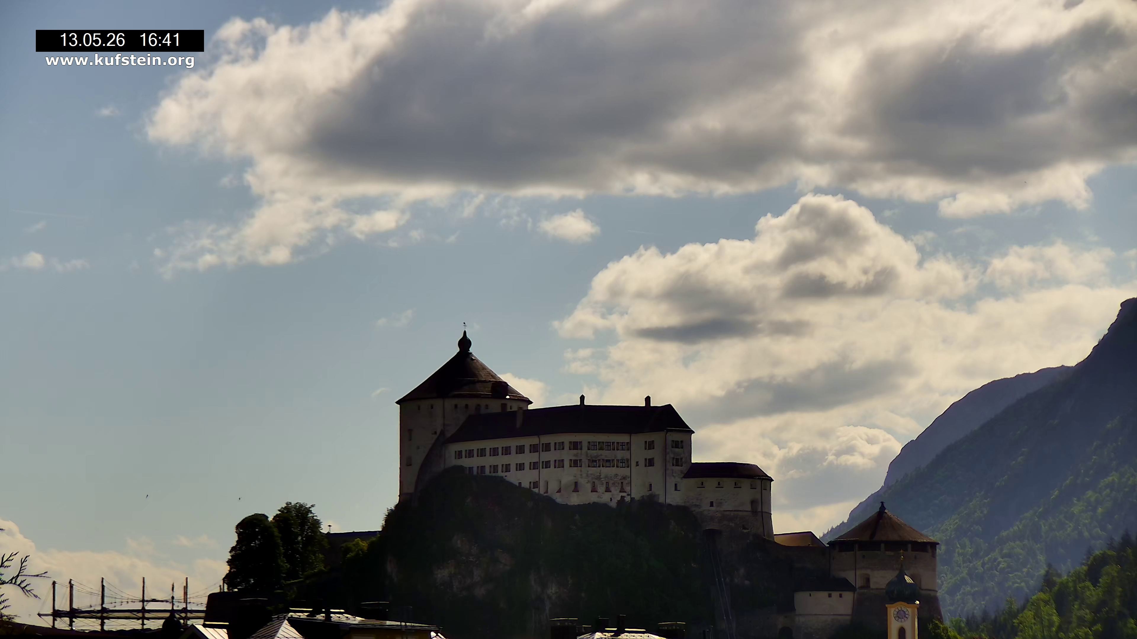 Archived image Webcam Kufstein Fortress