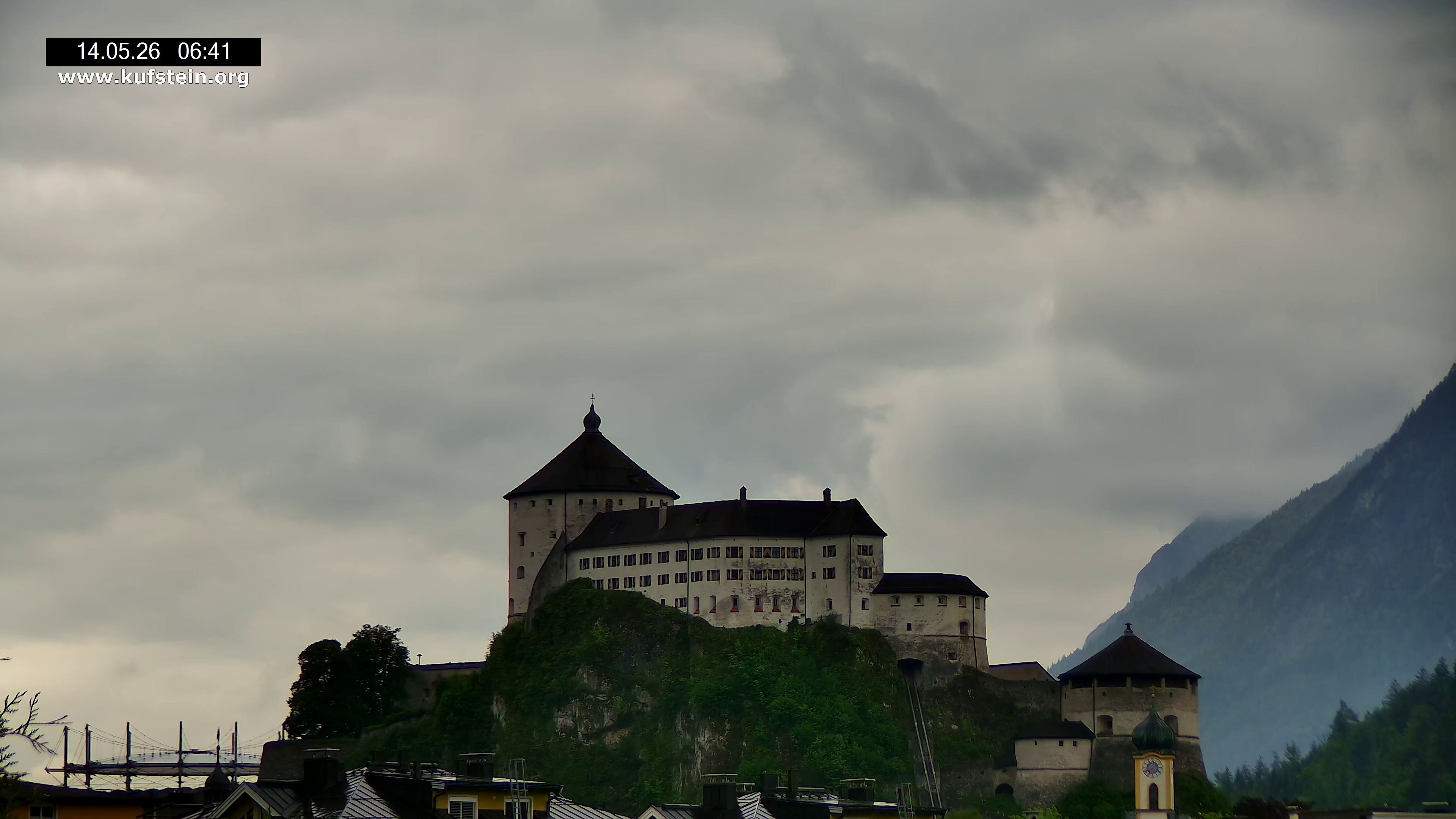 Archiv Foto Webcam Festung Kufstein