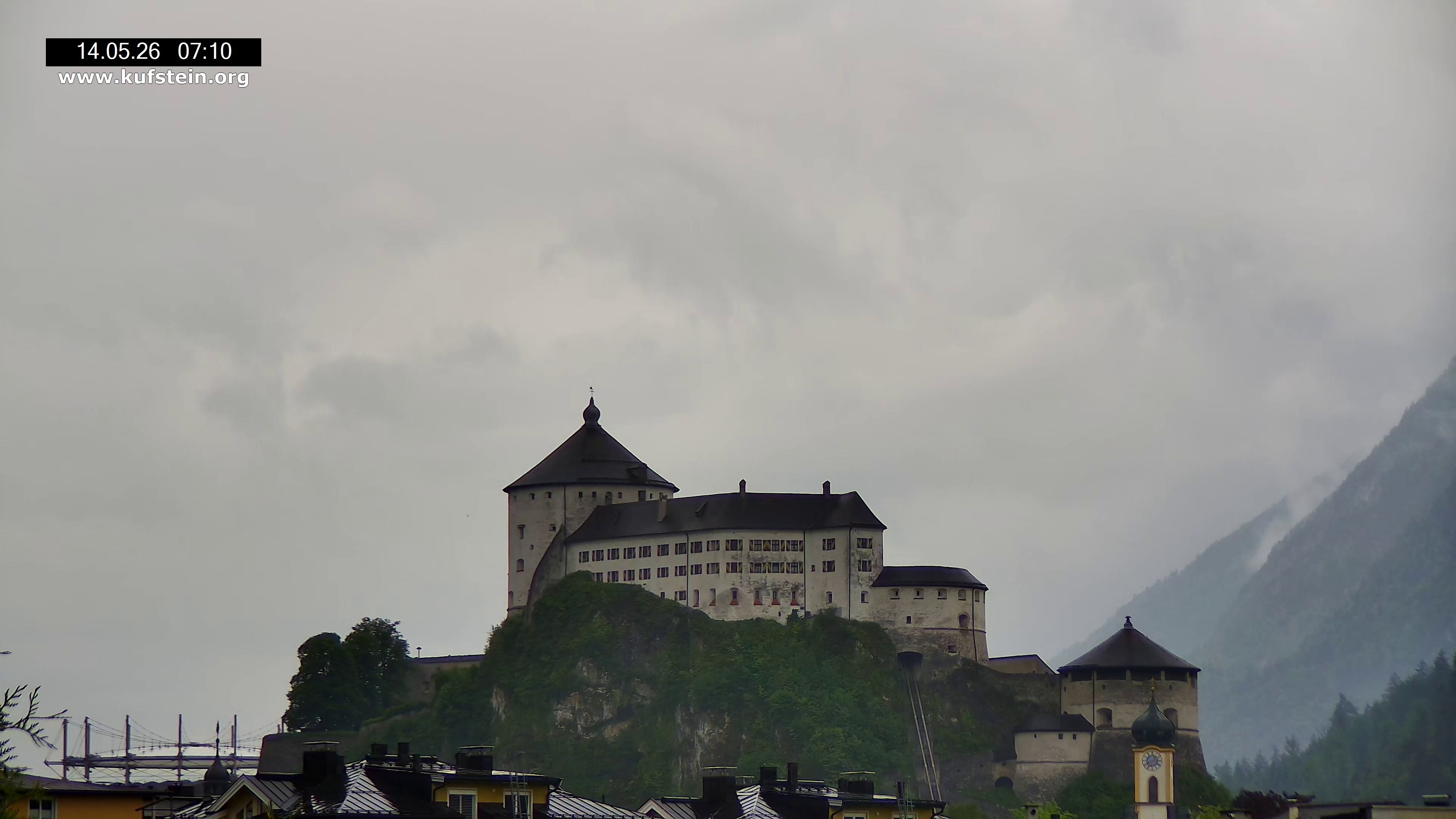 Archiv Foto Webcam Festung Kufstein