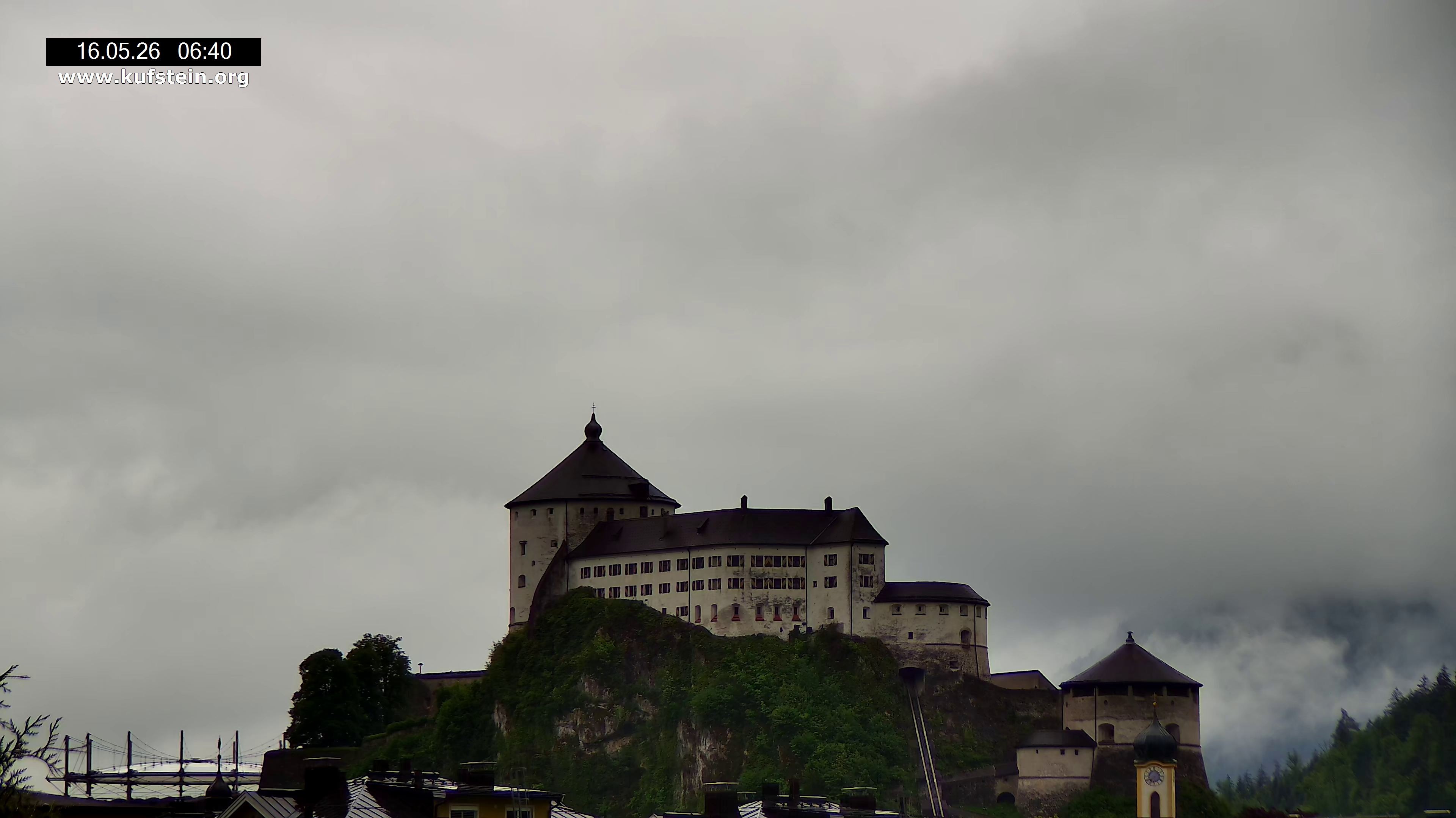 Archiv Foto Webcam Festung Kufstein