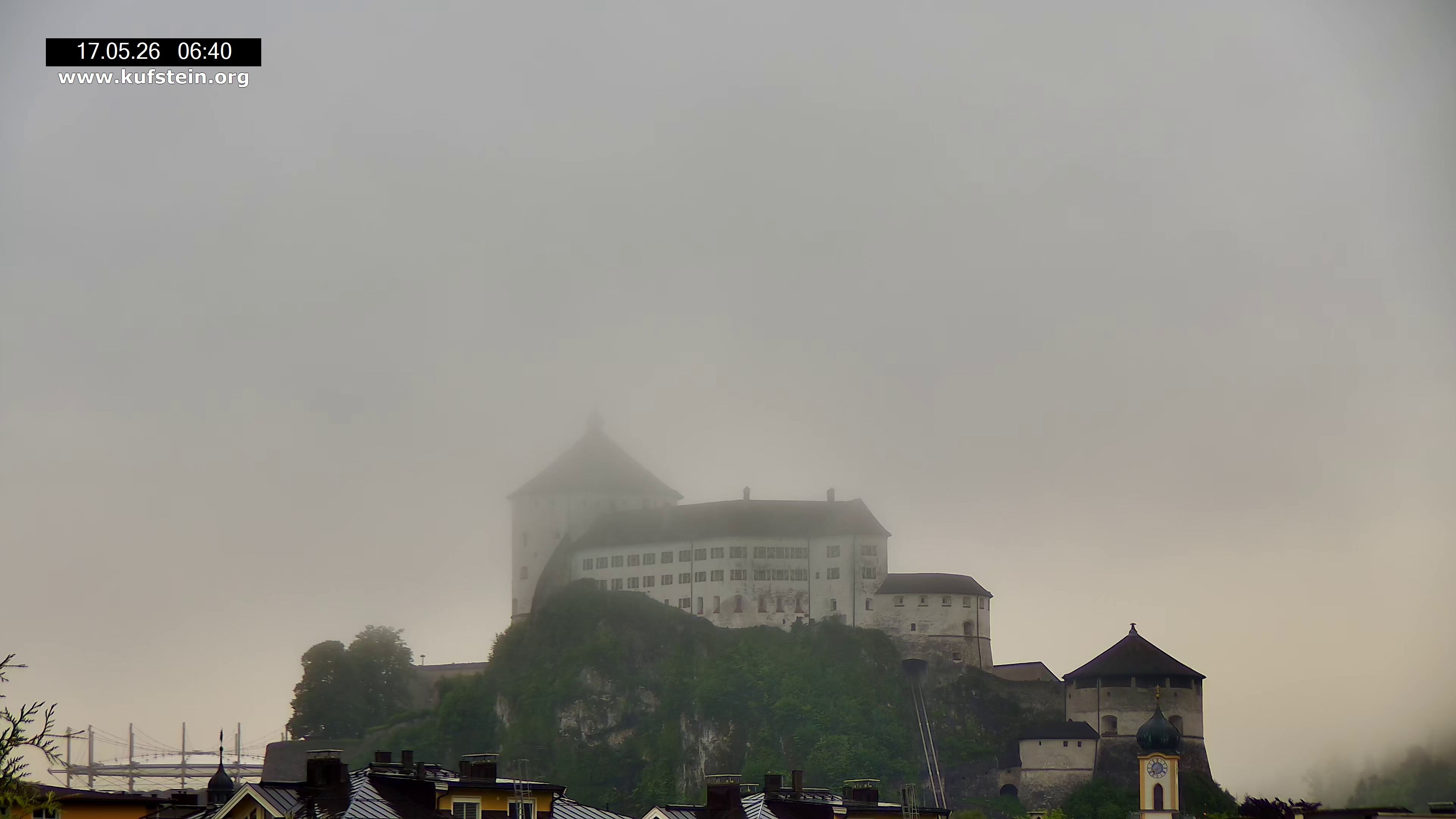 Archiv Foto Webcam Festung Kufstein