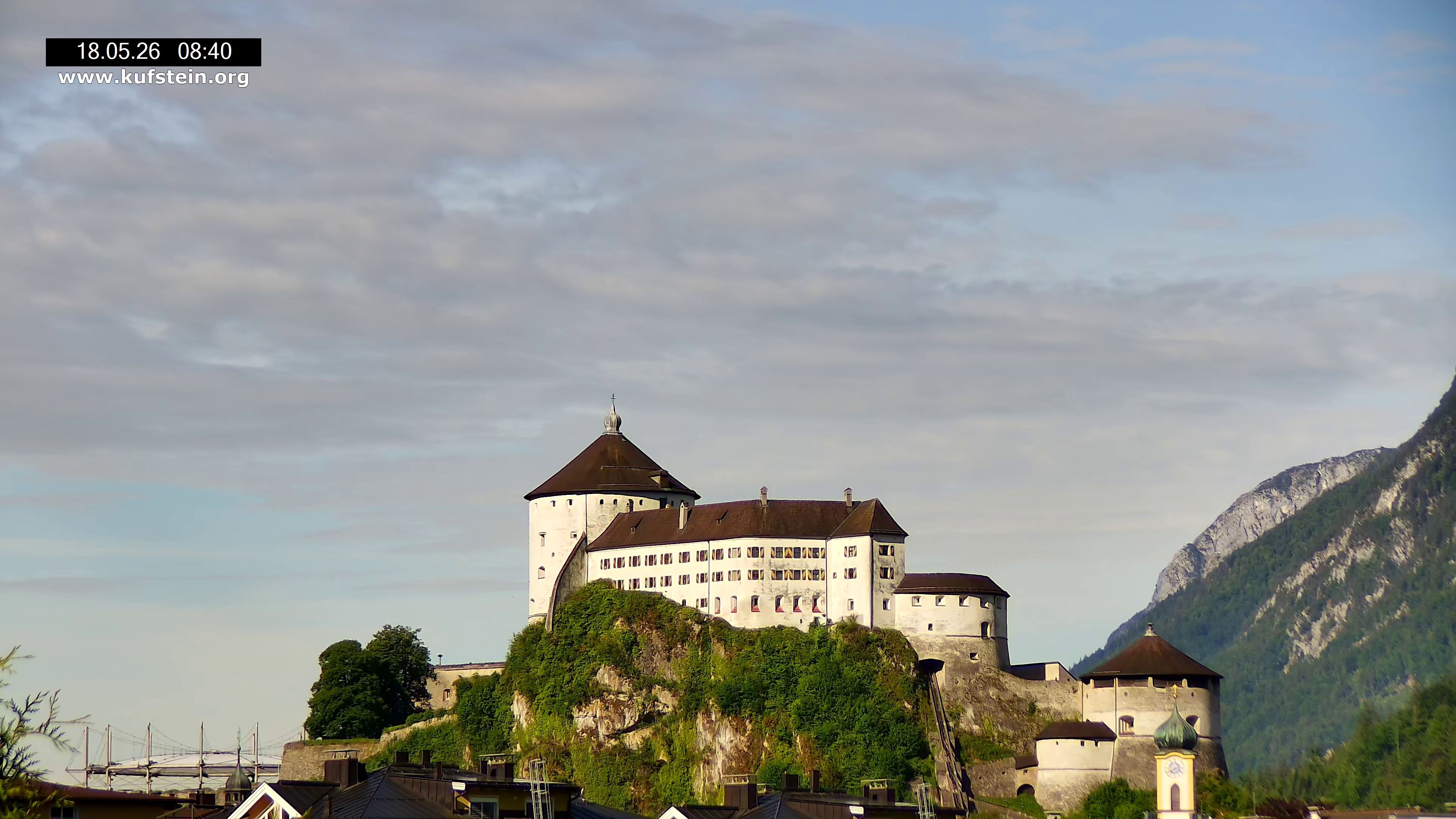 Archiv Foto Webcam Festung Kufstein