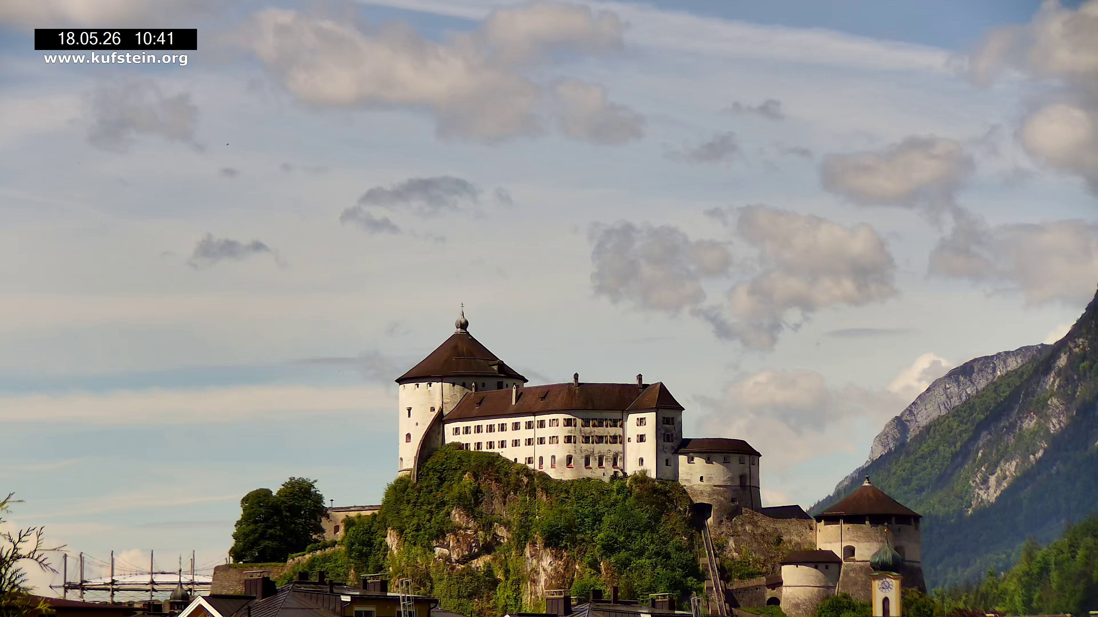 Archiv Foto Webcam Festung Kufstein