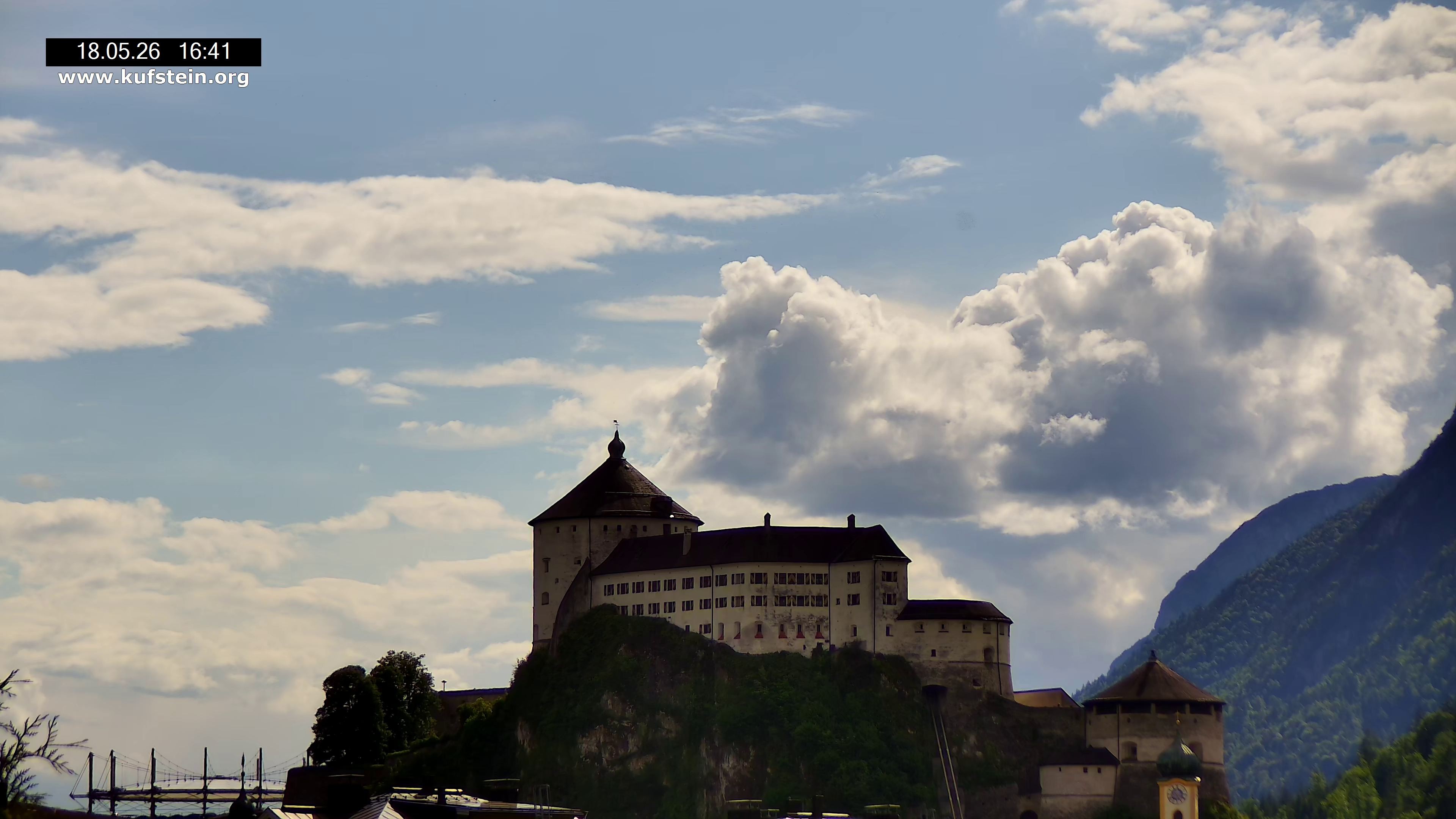 Archiv Foto Webcam Festung Kufstein