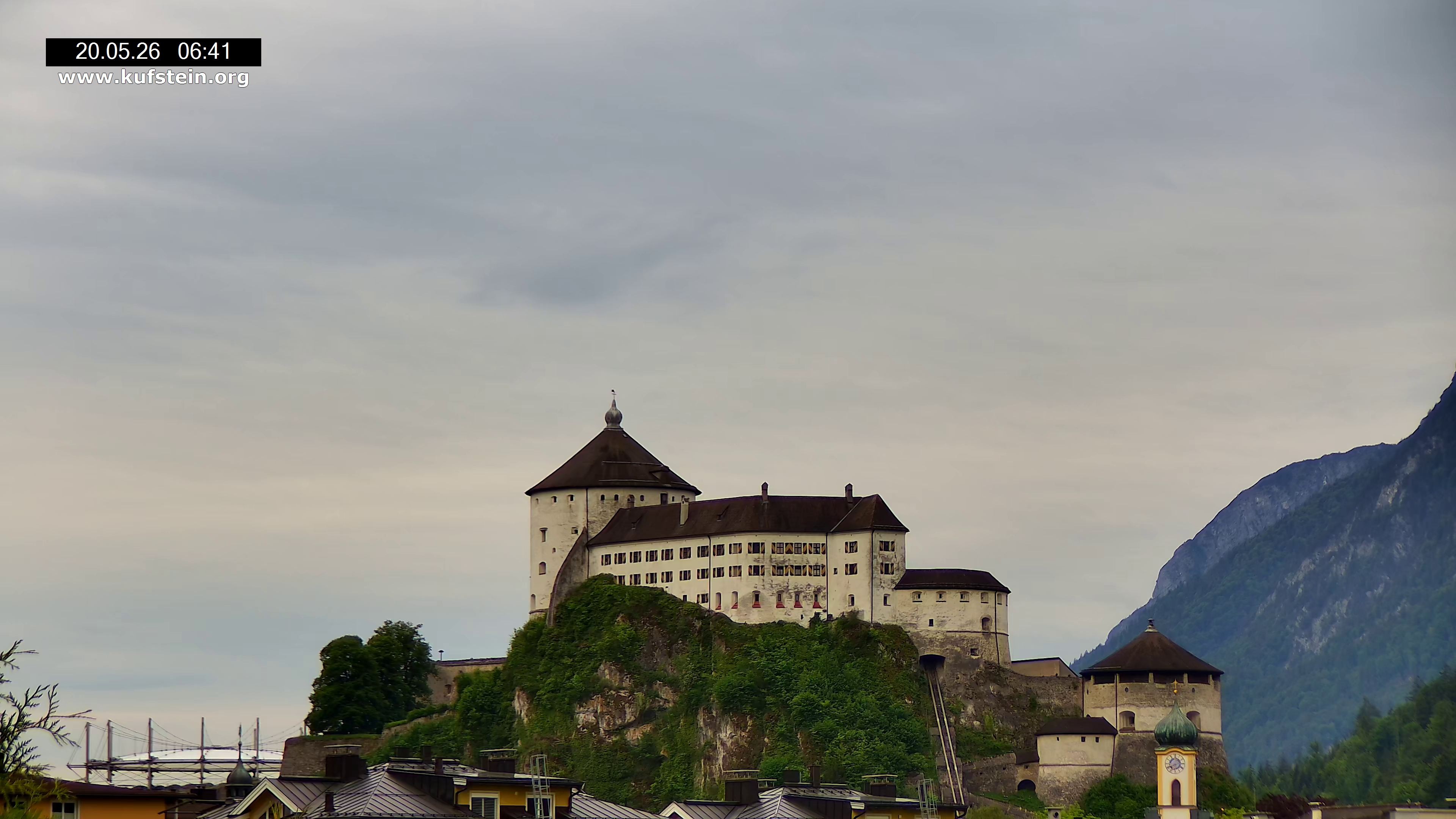 Archiv Foto Webcam Festung Kufstein