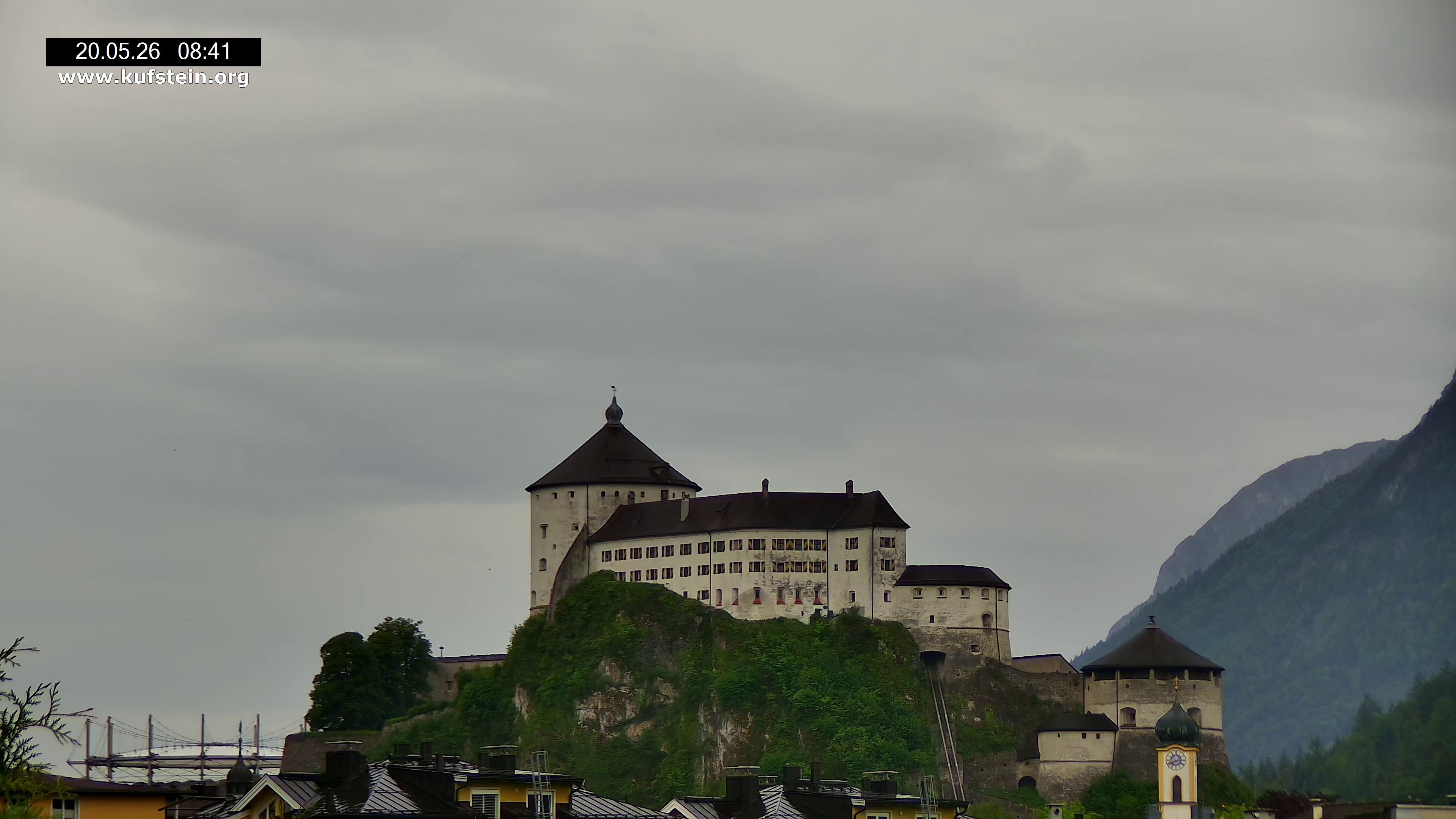 Archiv Foto Webcam Festung Kufstein