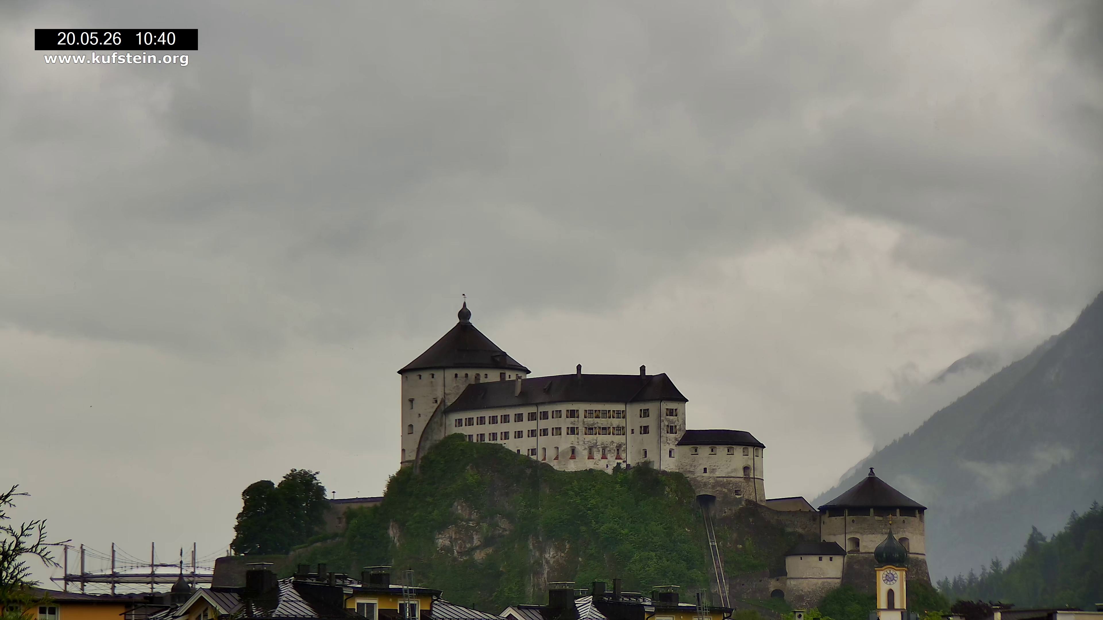 Archiv Foto Webcam Festung Kufstein