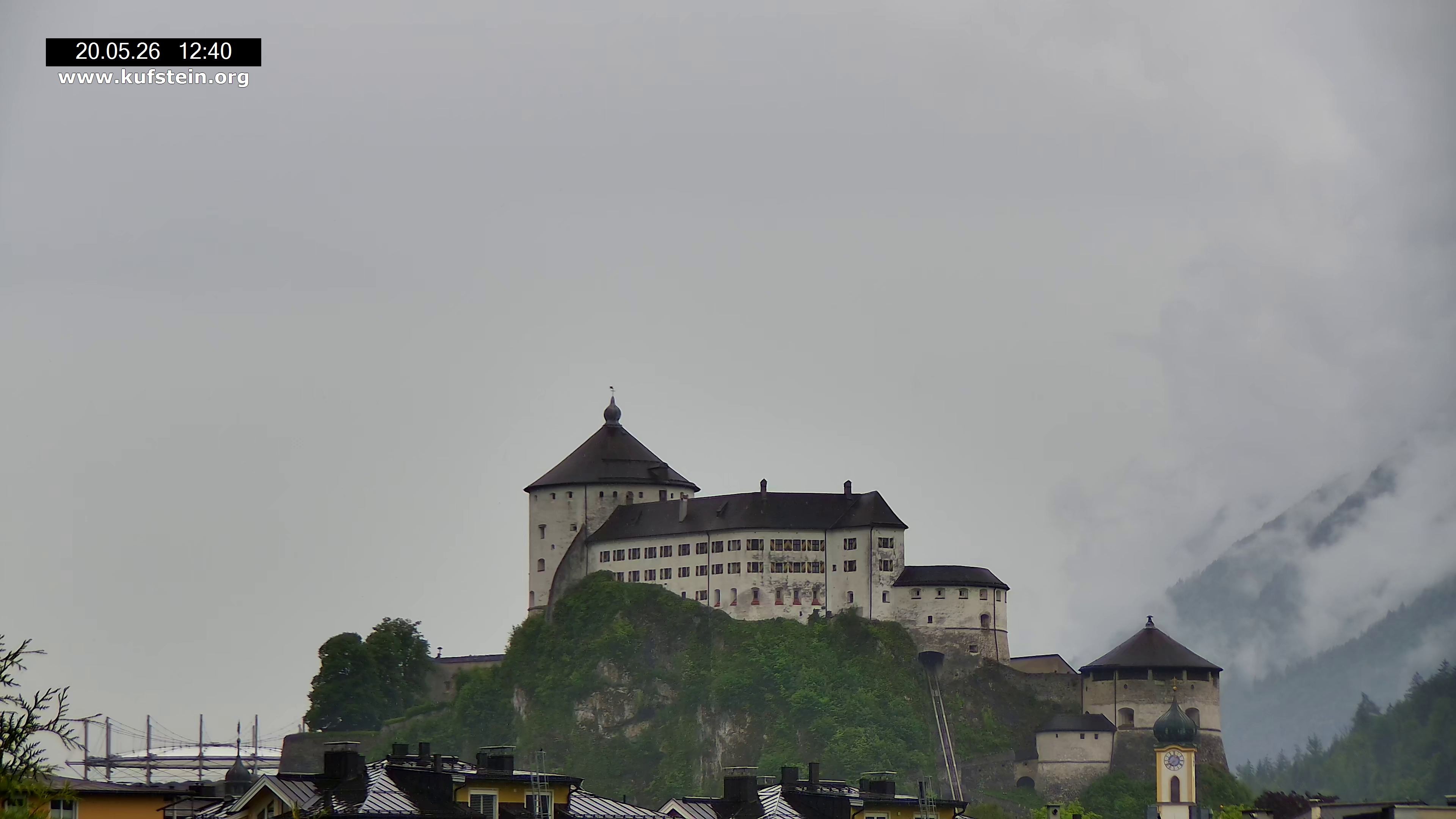 Archiv Foto Webcam Festung Kufstein