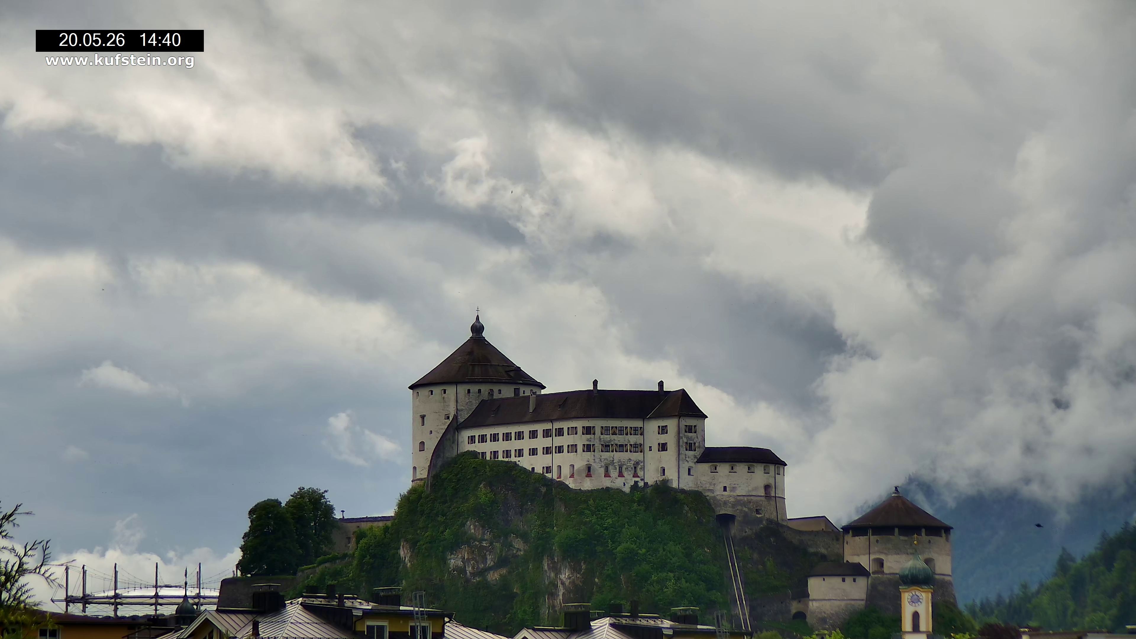 Archiv Foto Webcam Festung Kufstein