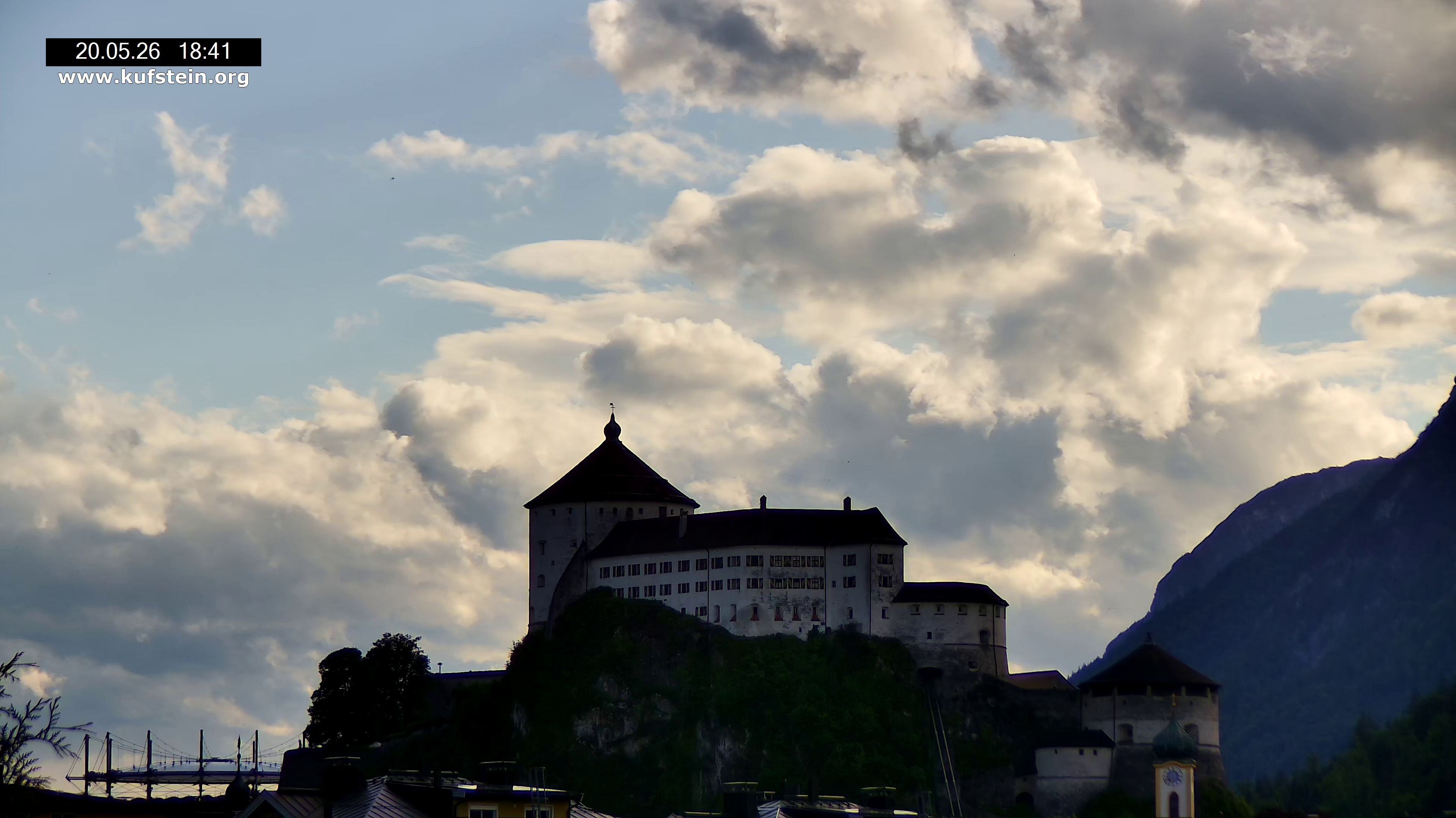 Archiv Foto Webcam Festung Kufstein