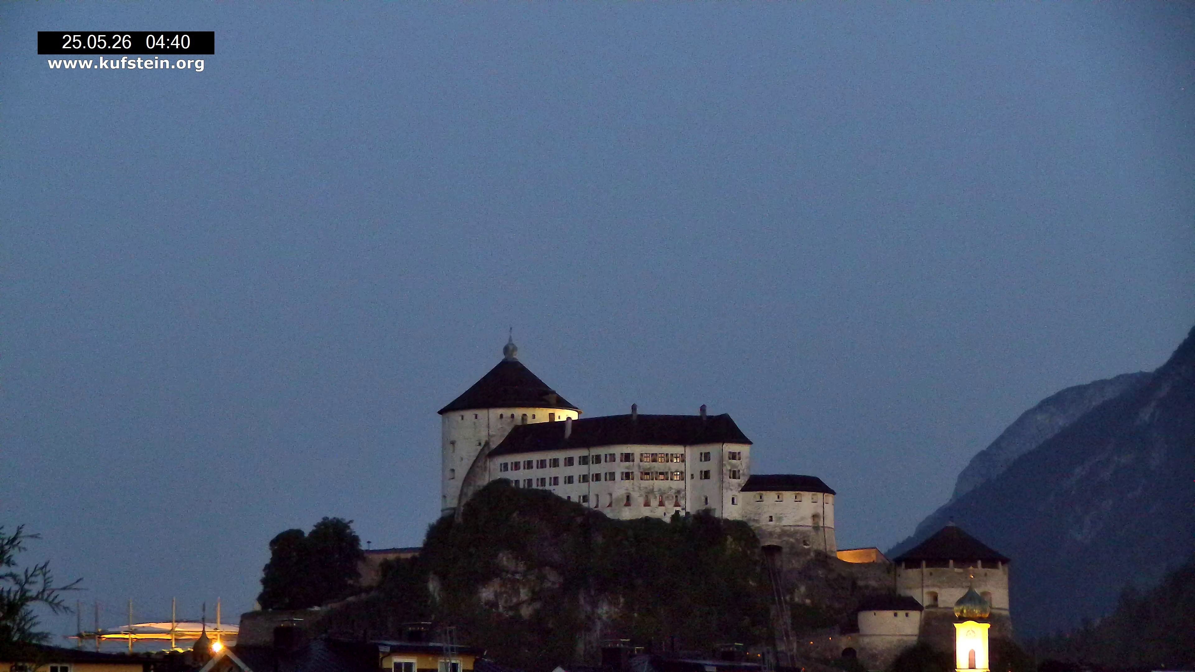 Archived image Webcam Kufstein Fortress