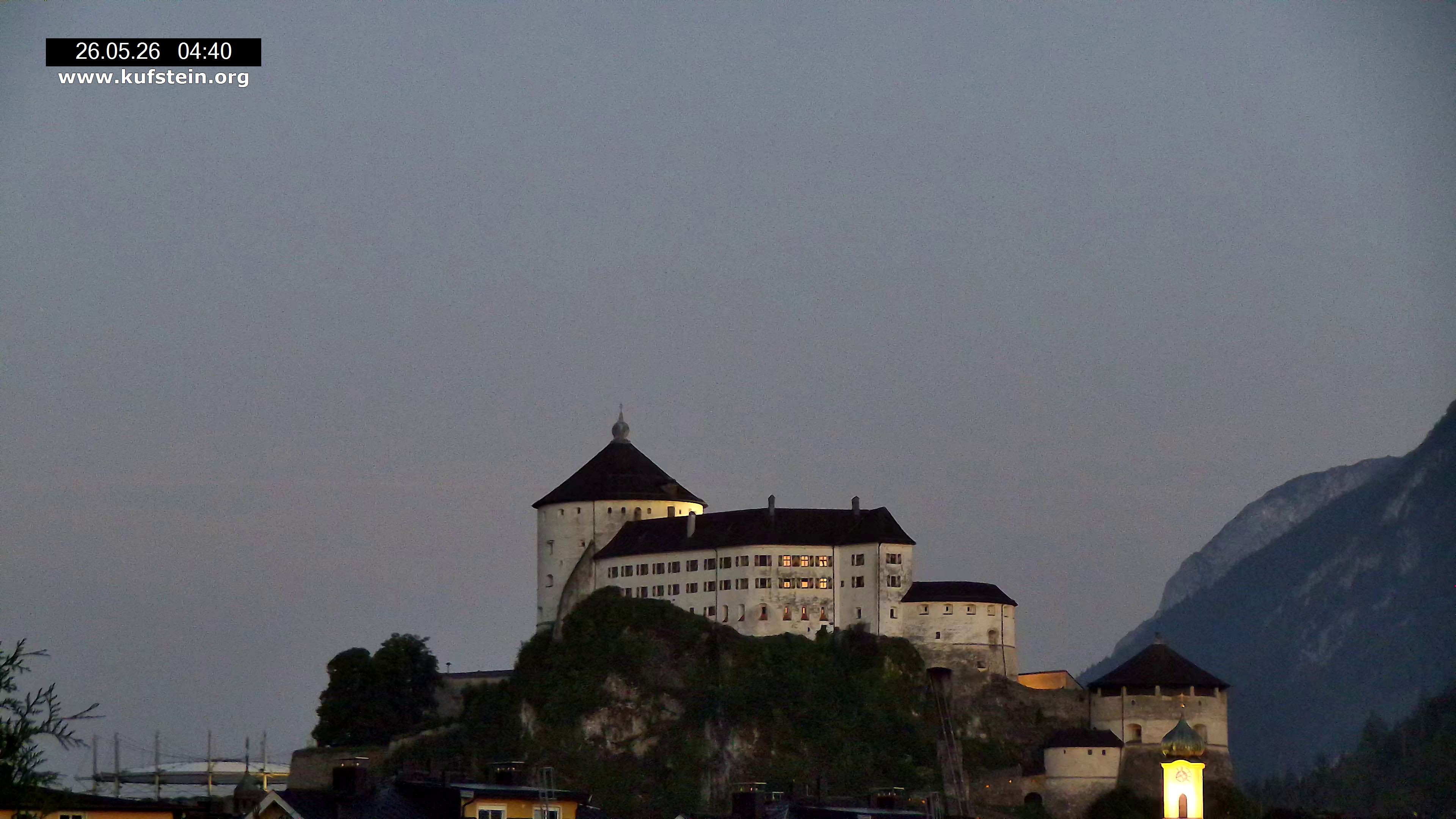 Archived image Webcam Kufstein Fortress
