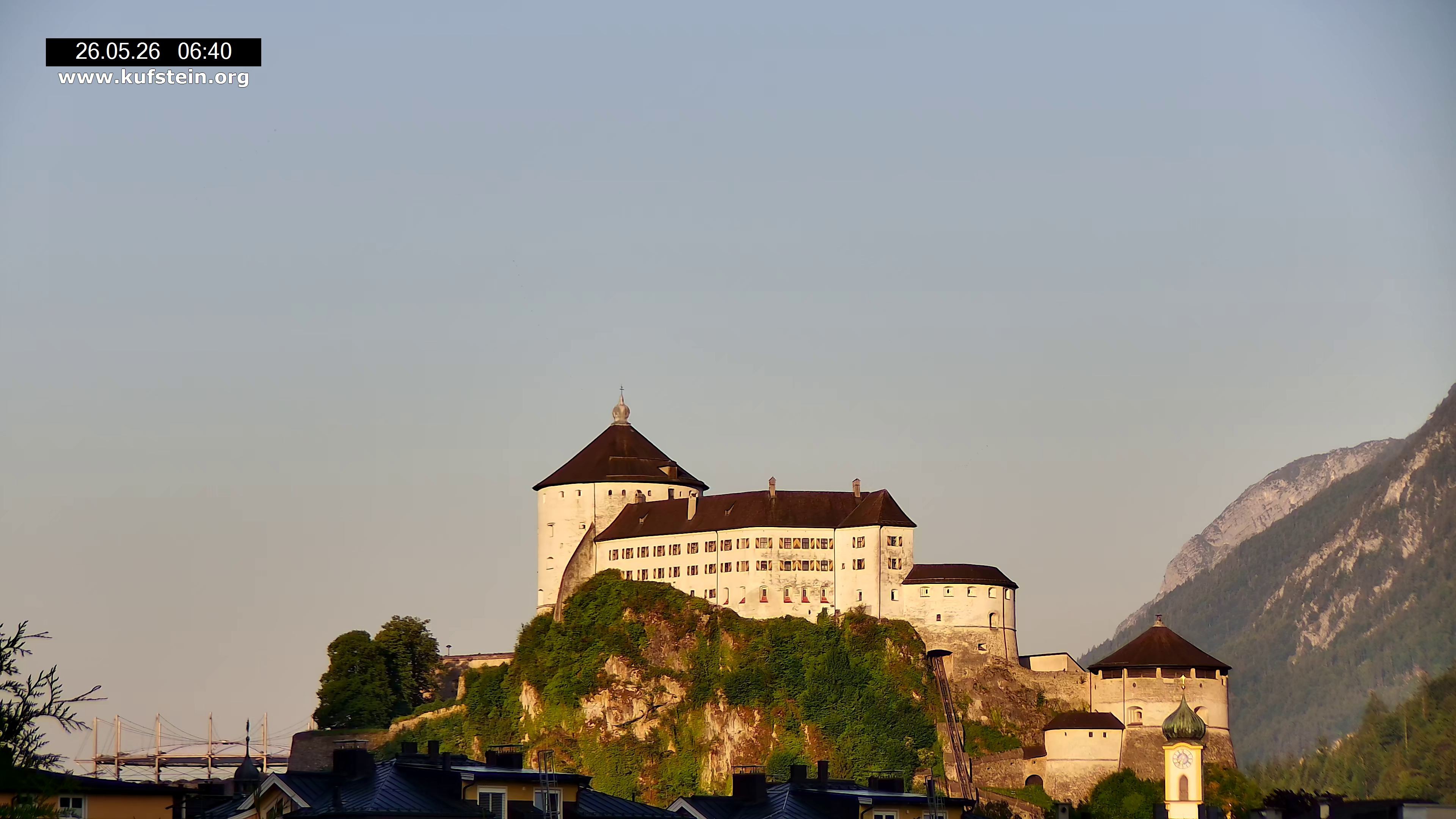 Archived image Webcam Kufstein Fortress