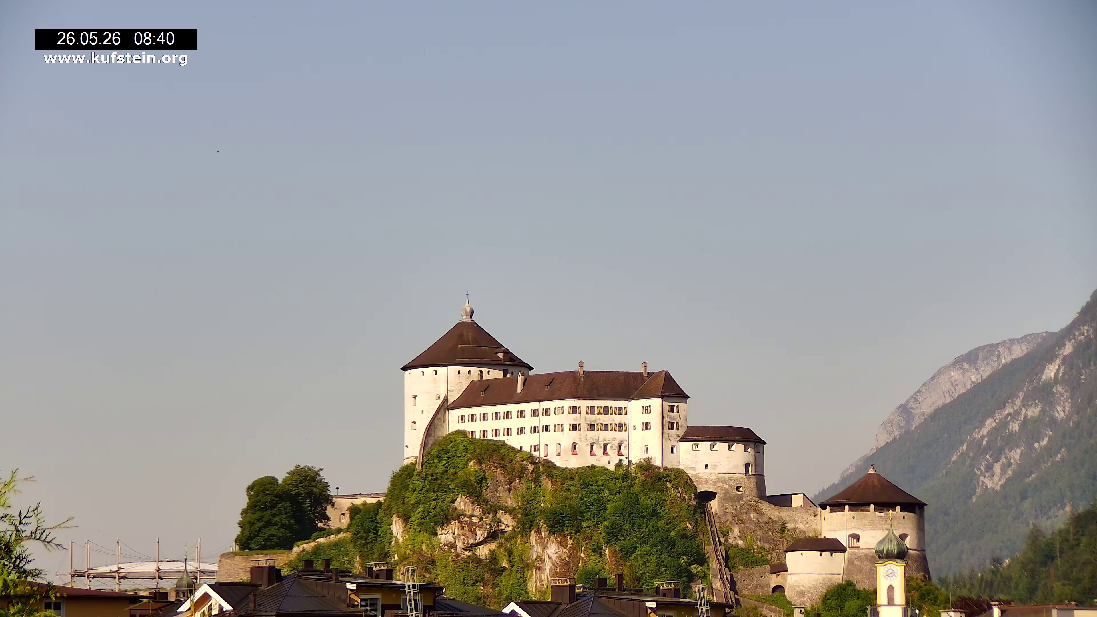 Archived image Webcam Kufstein Fortress