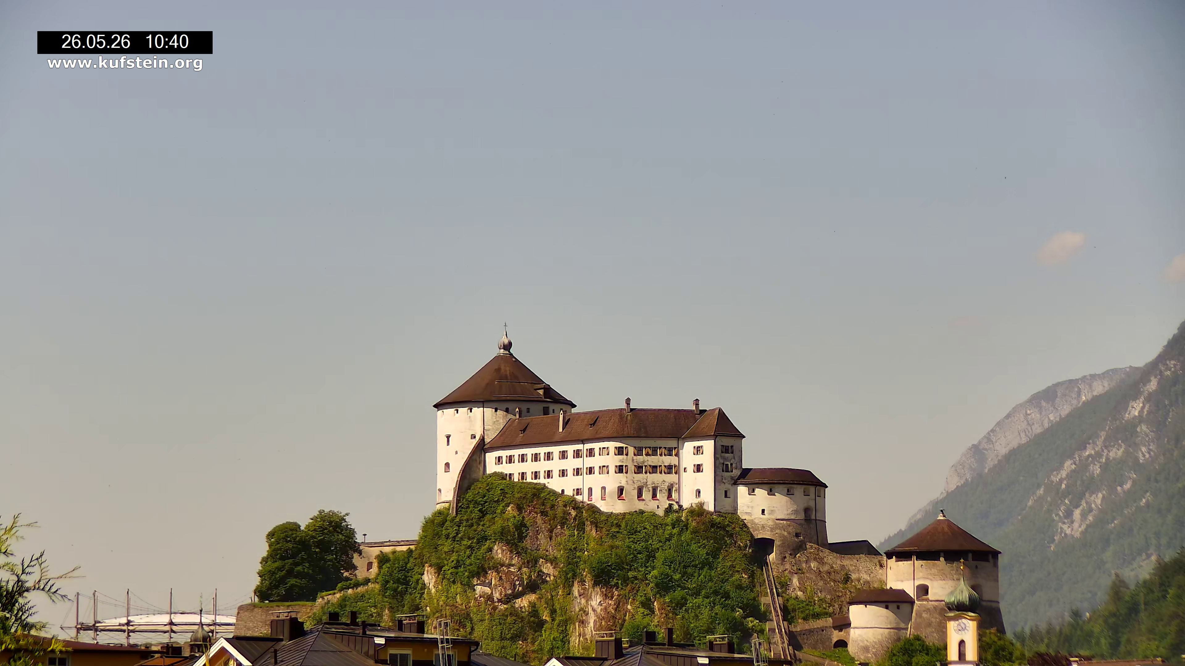 Archived image Webcam Kufstein Fortress