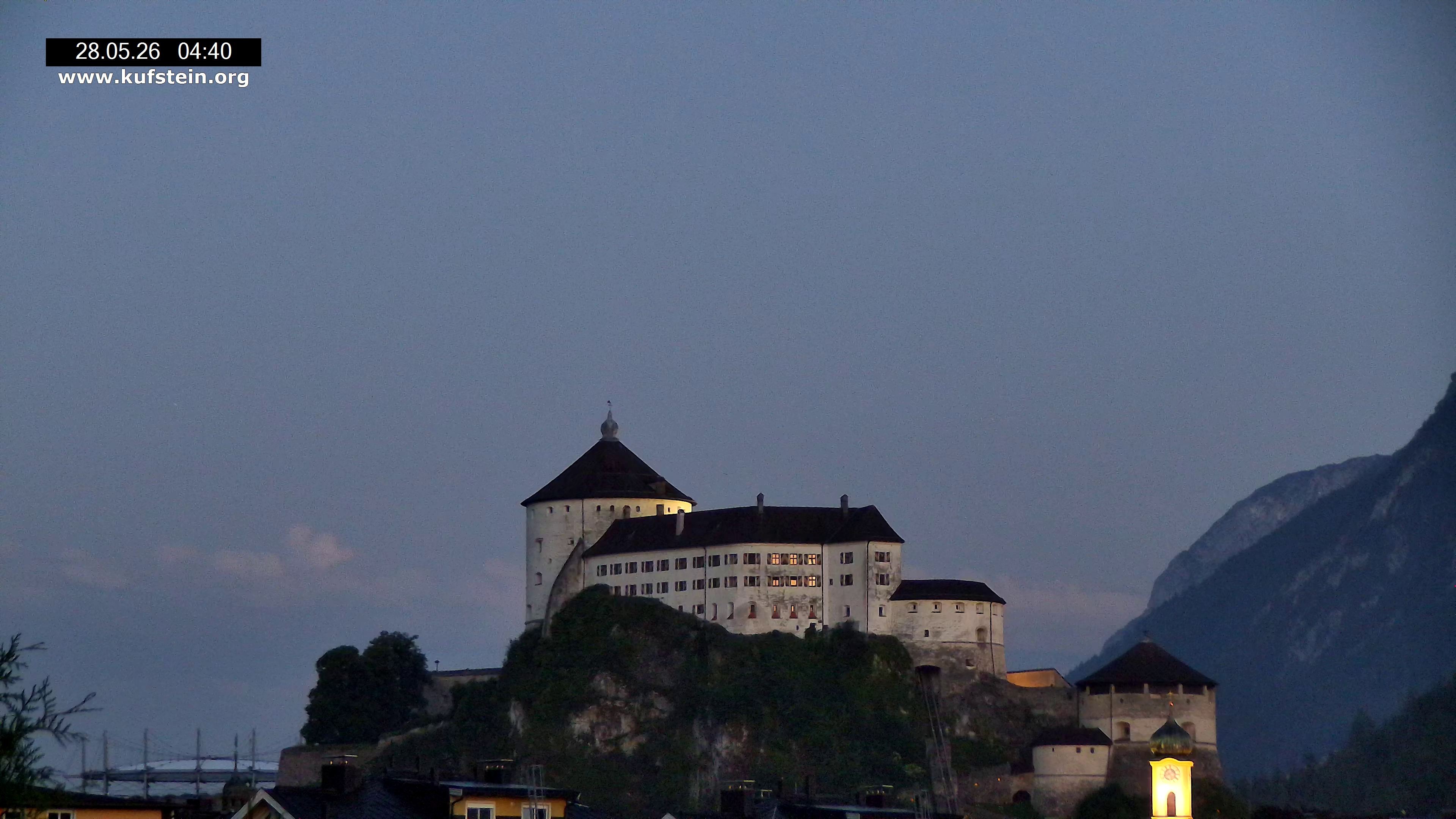 Archived image Webcam Kufstein Fortress