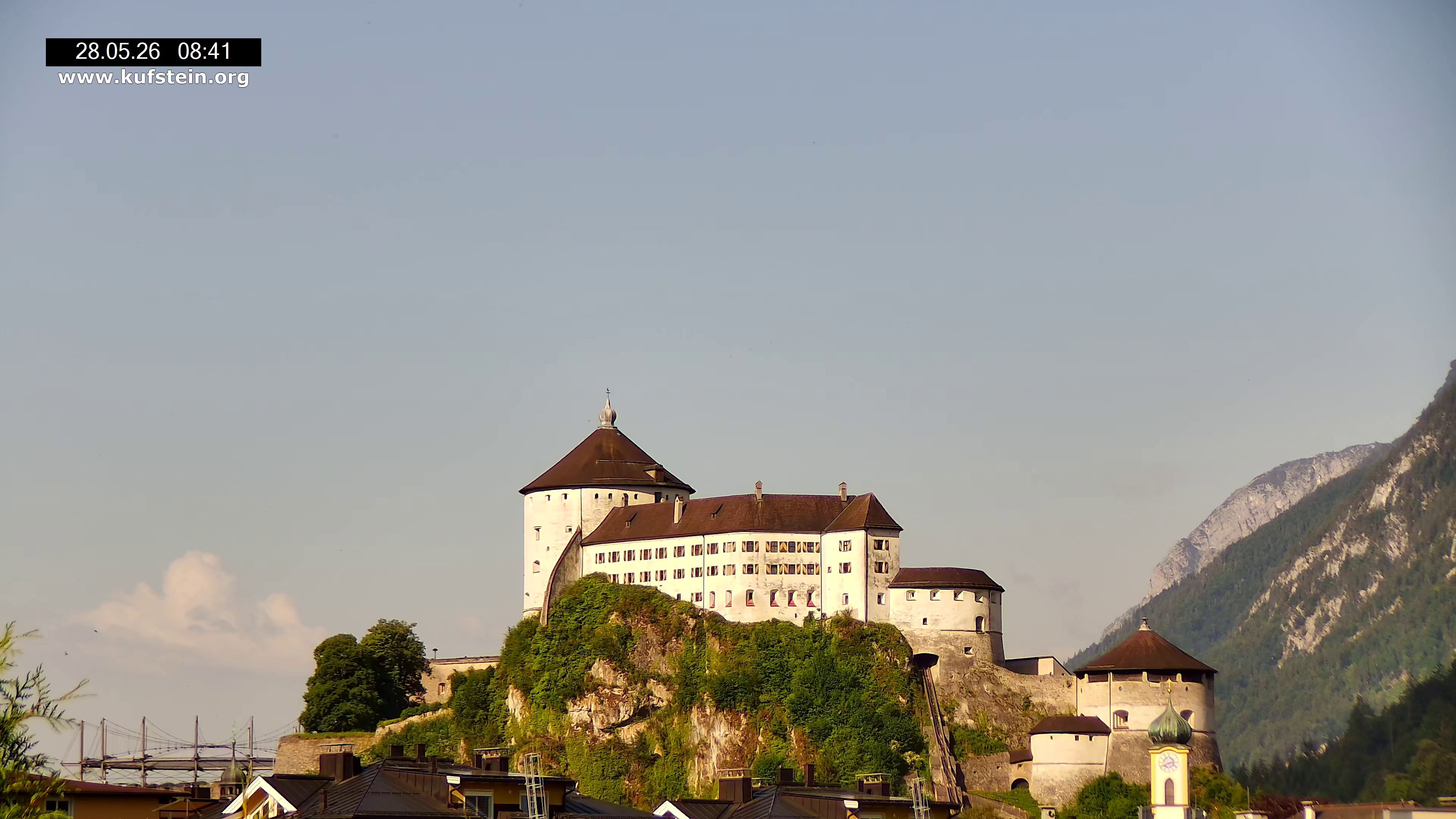 Archived image Webcam Kufstein Fortress