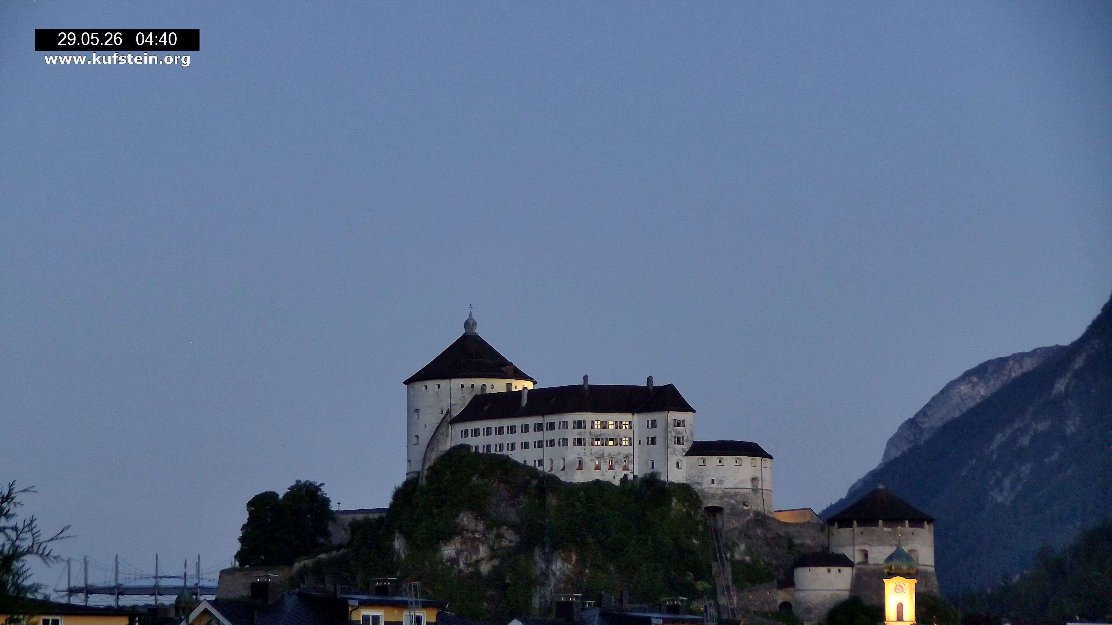 Archiv Foto Webcam Festung Kufstein