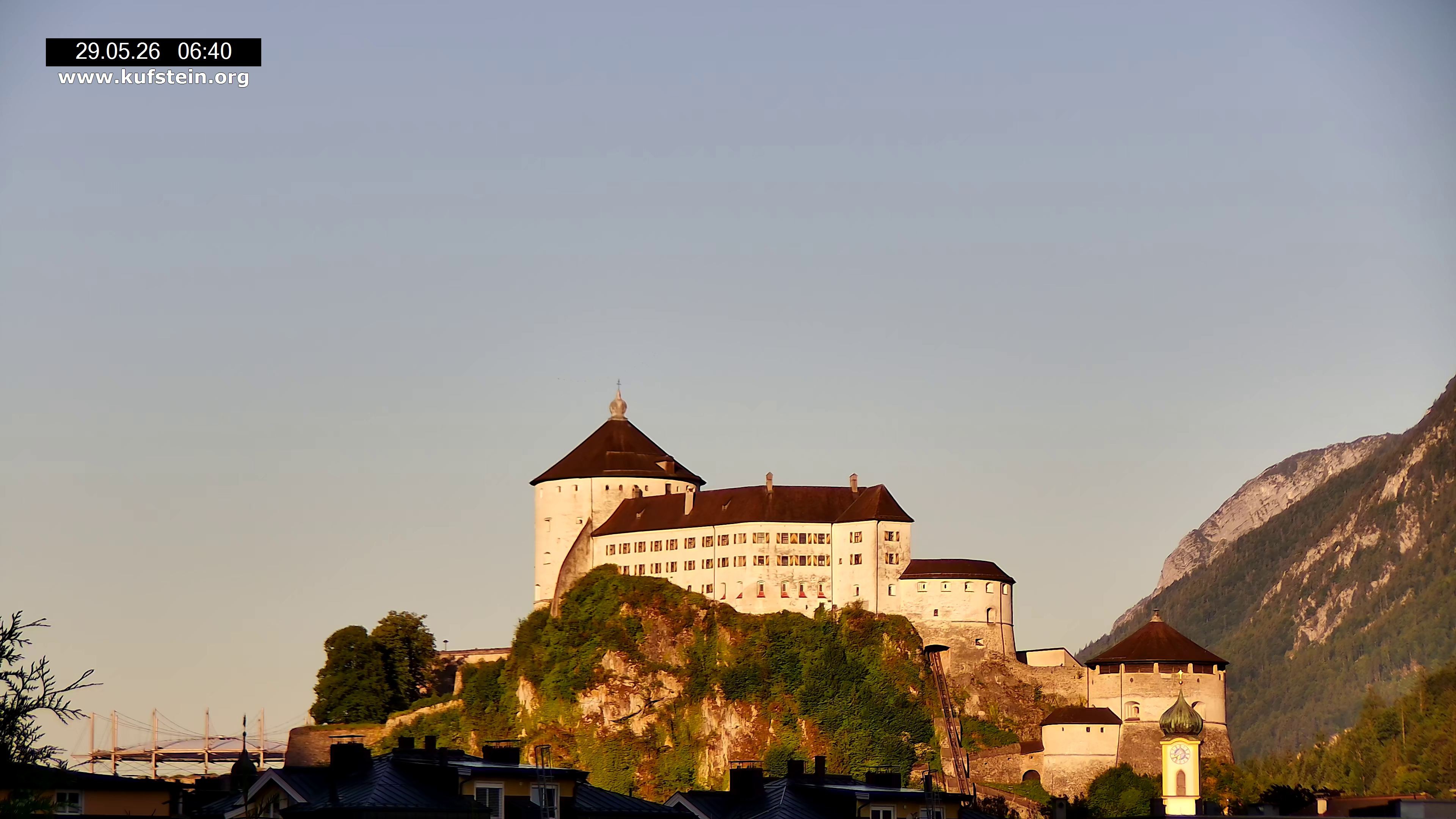 Archiv Foto Webcam Festung Kufstein