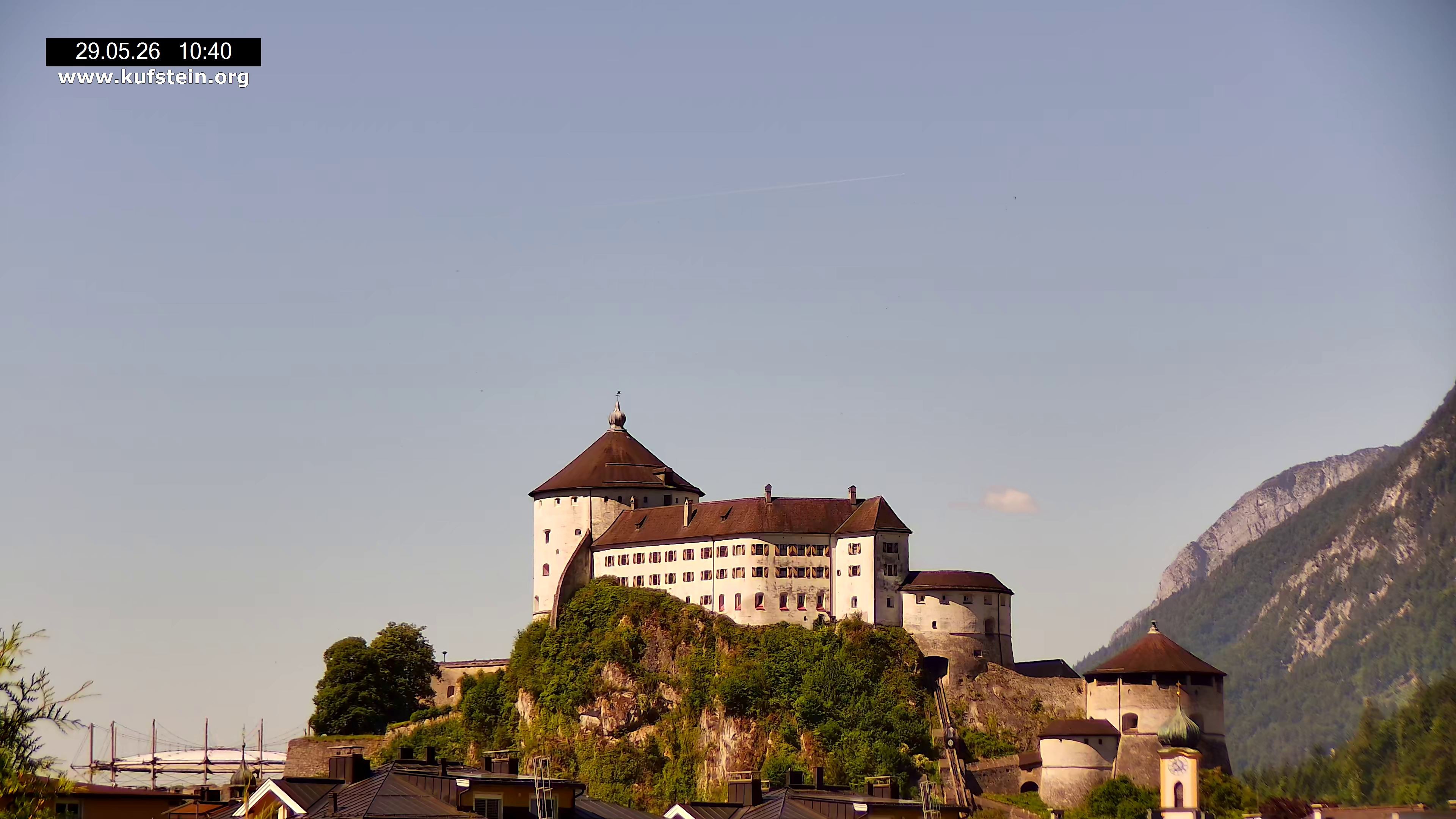 Archiv Foto Webcam Festung Kufstein