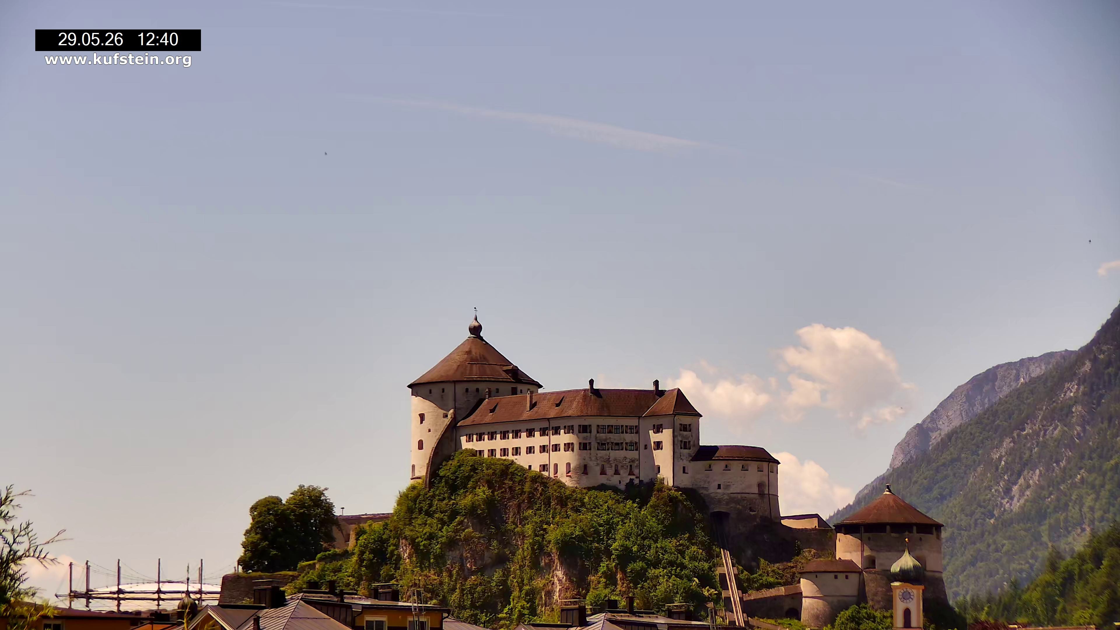 Archiv Foto Webcam Festung Kufstein