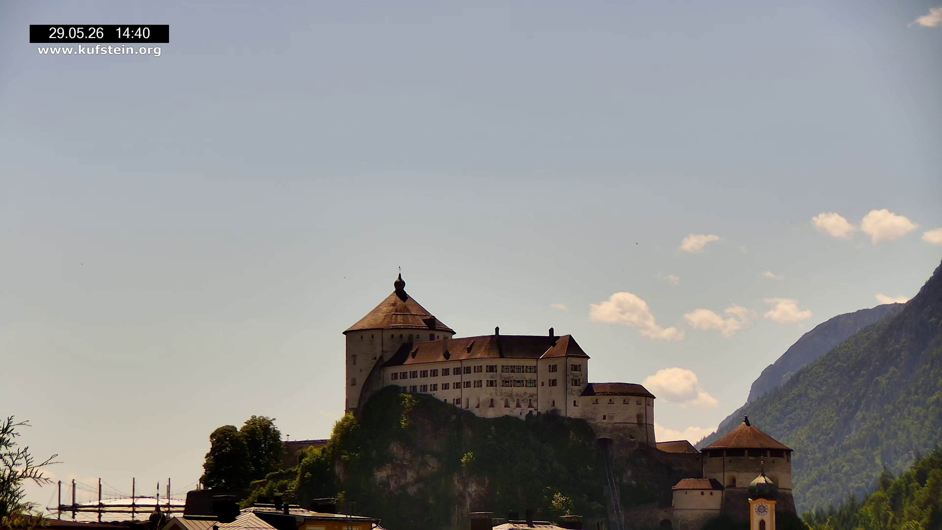 Archiv Foto Webcam Festung Kufstein