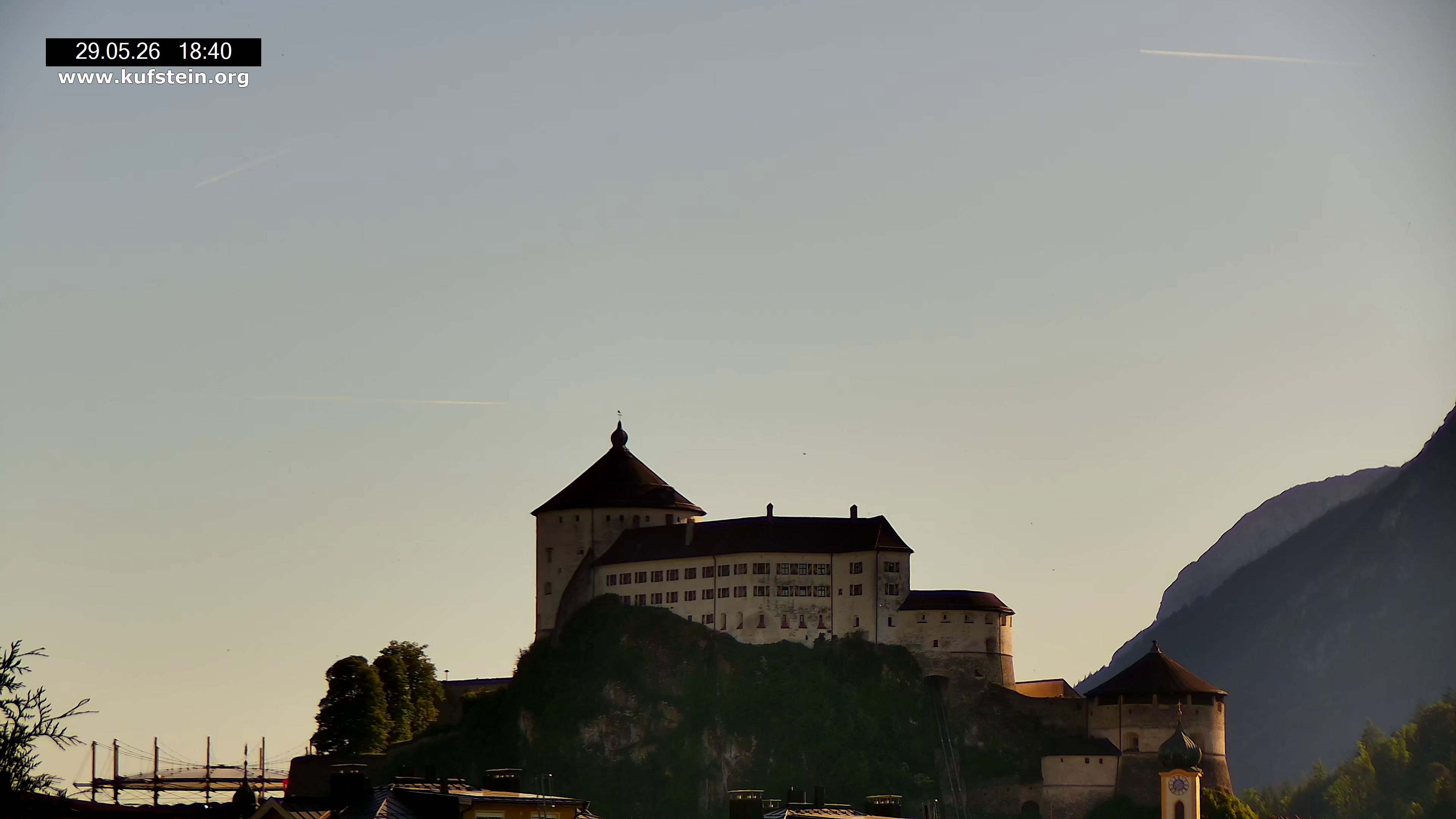 Archiv Foto Webcam Festung Kufstein