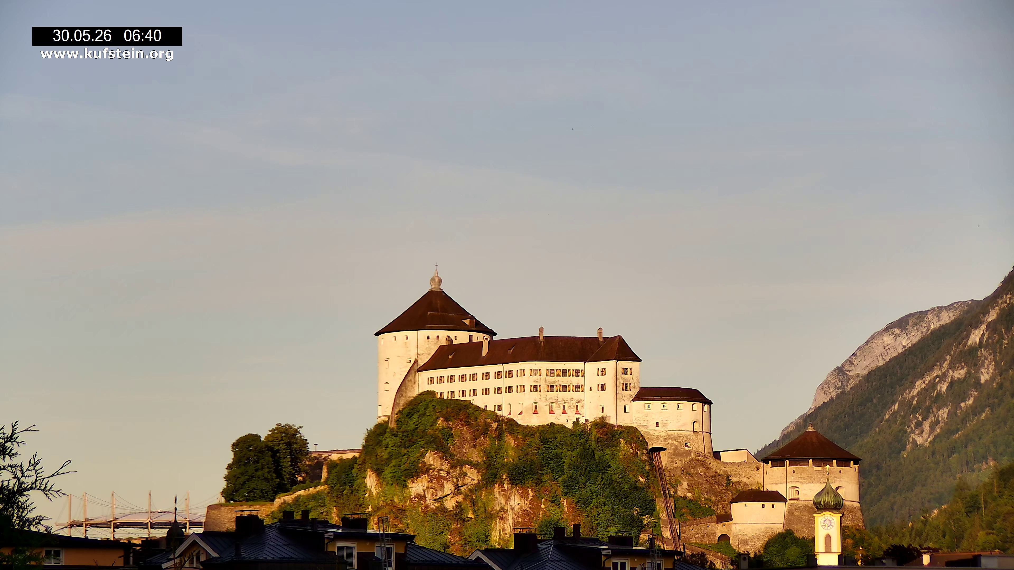 Archived image Webcam Kufstein Fortress