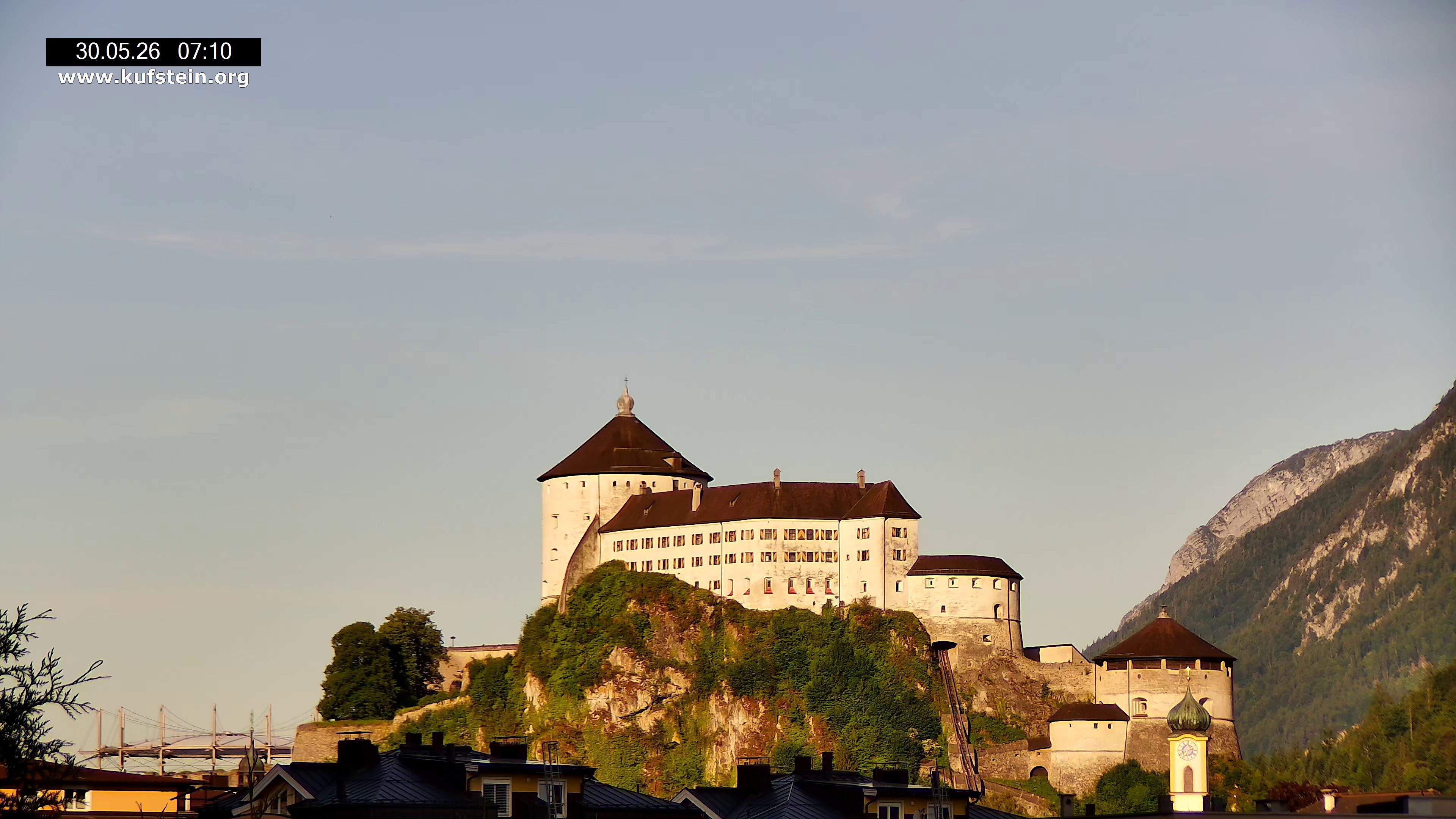 Archived image Webcam Kufstein Fortress