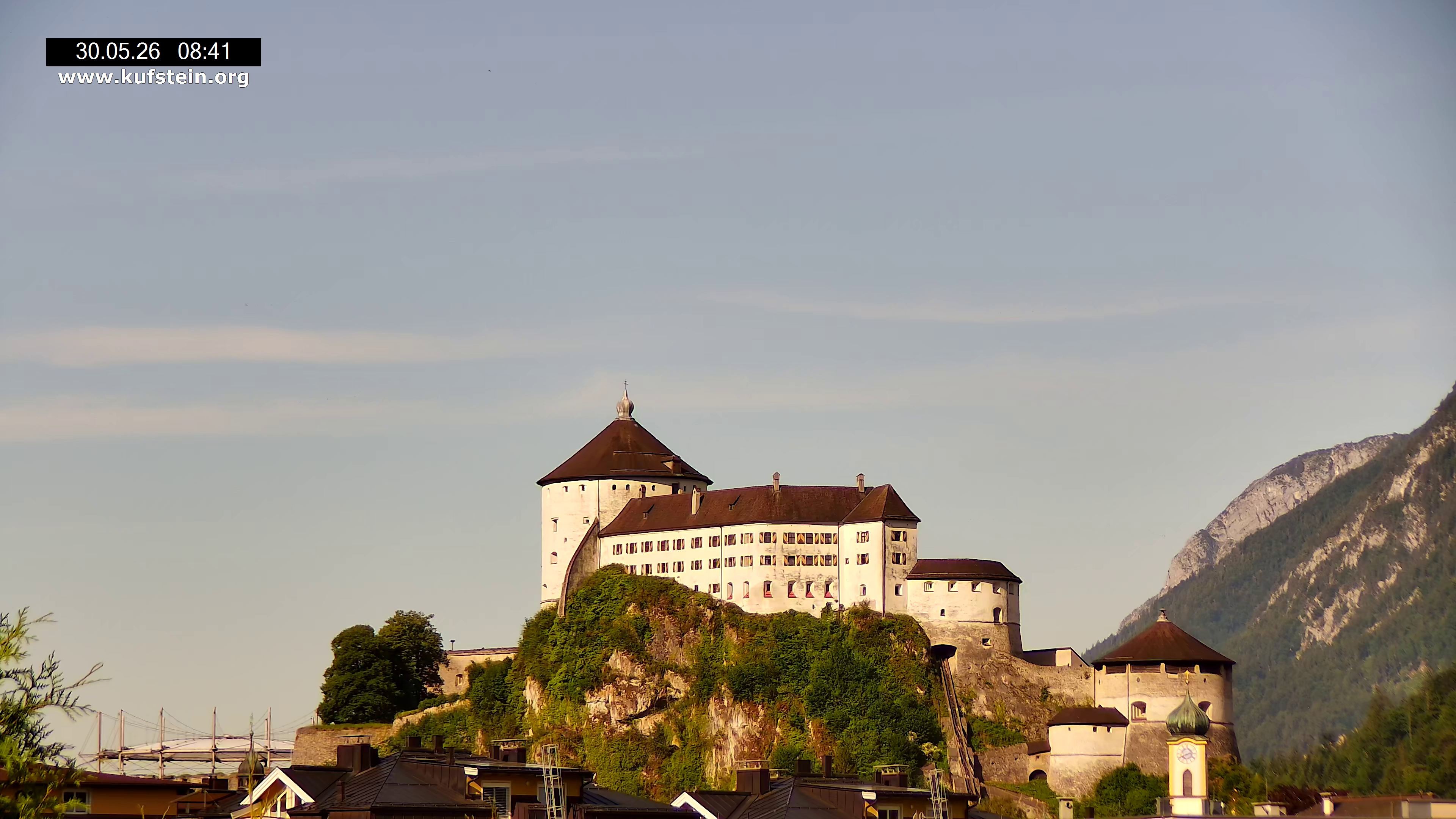 Archived image Webcam Kufstein Fortress