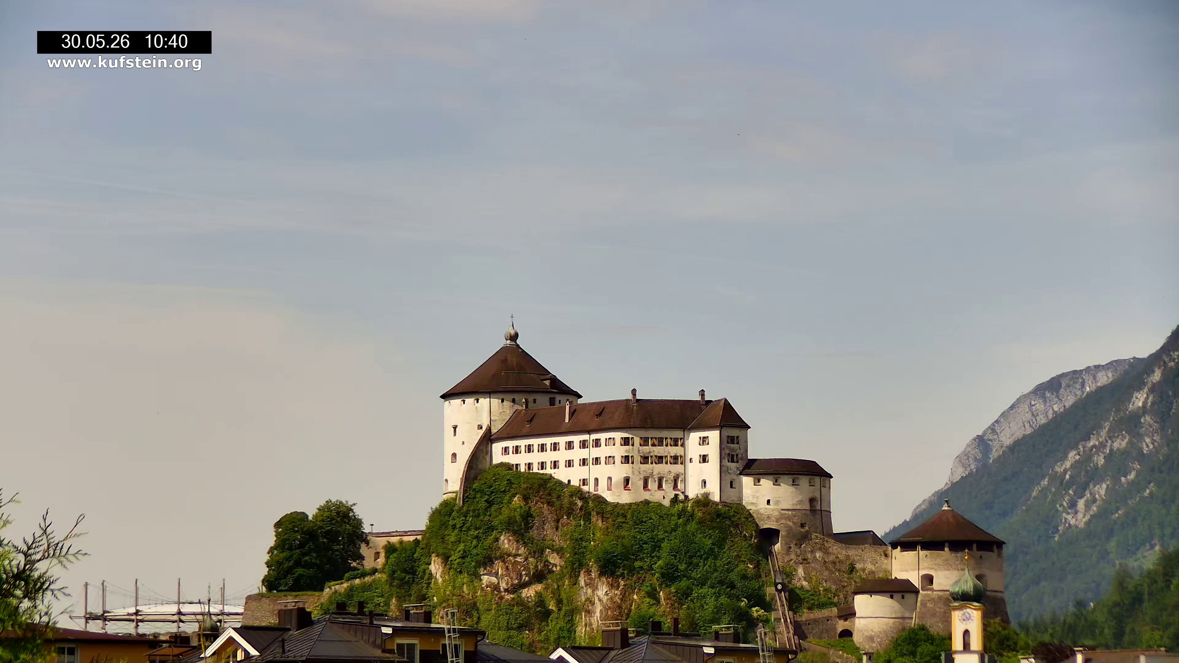 Archived image Webcam Kufstein Fortress