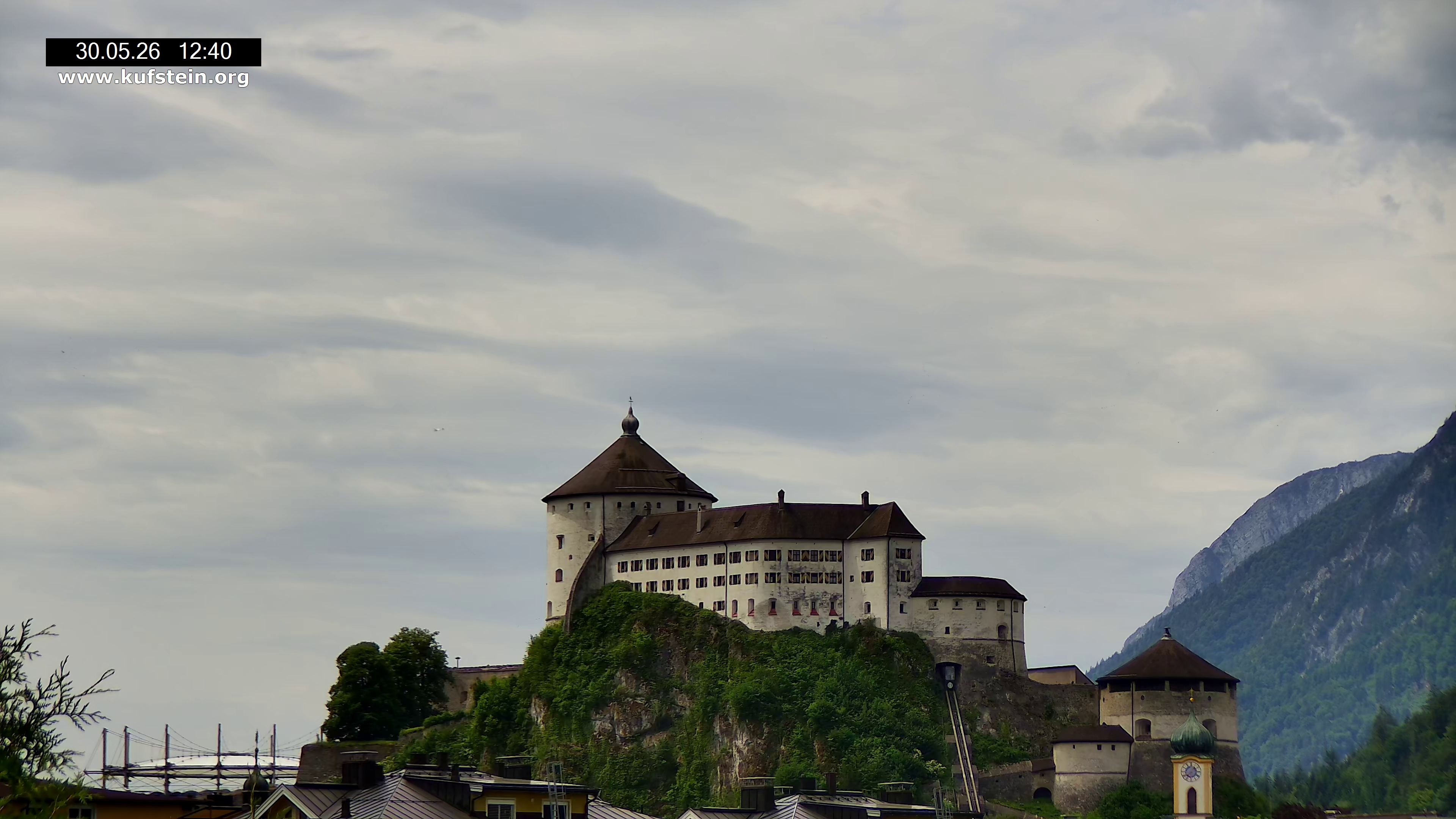 Archived image Webcam Kufstein Fortress