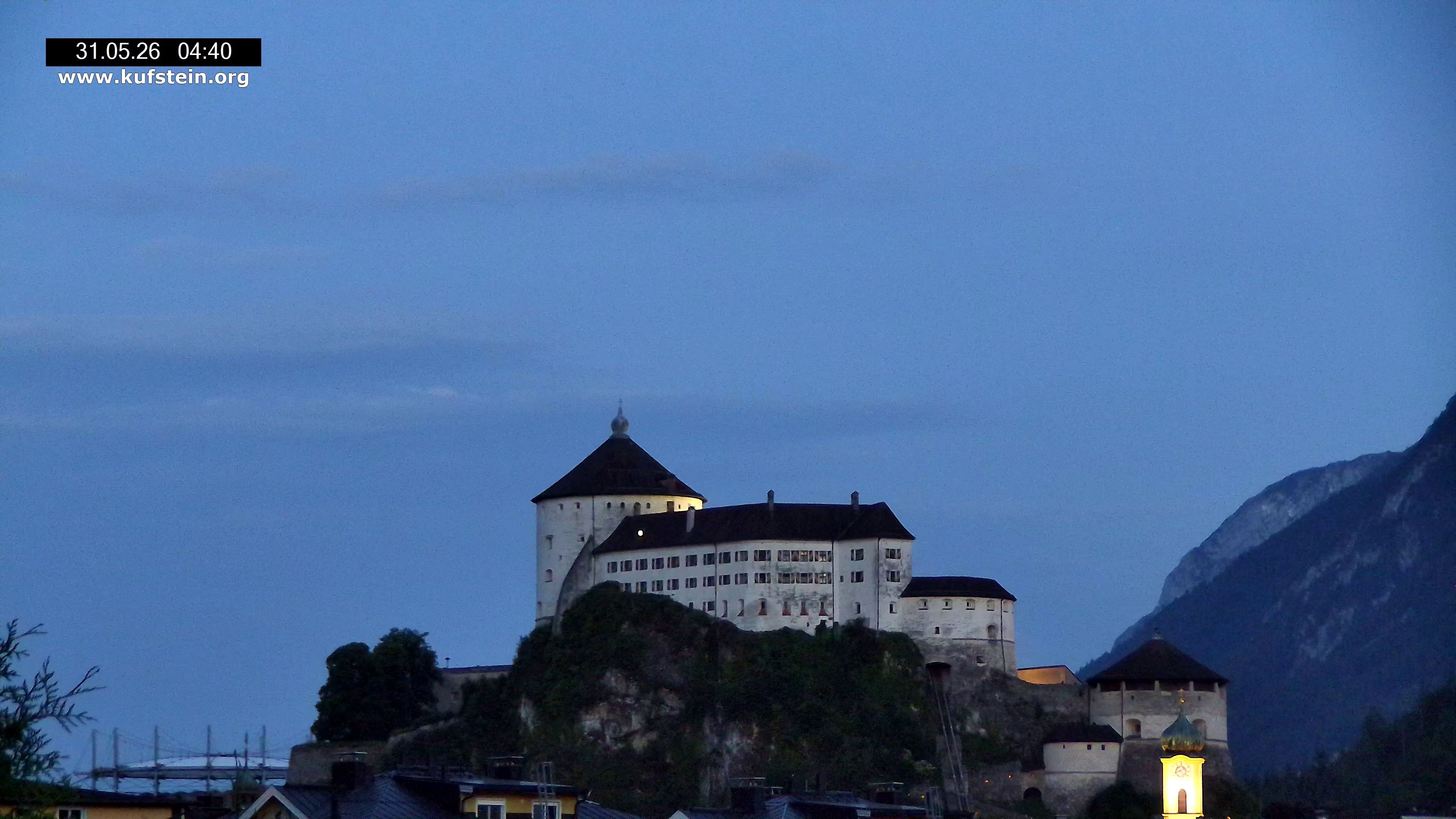 Archived image Webcam Kufstein Fortress