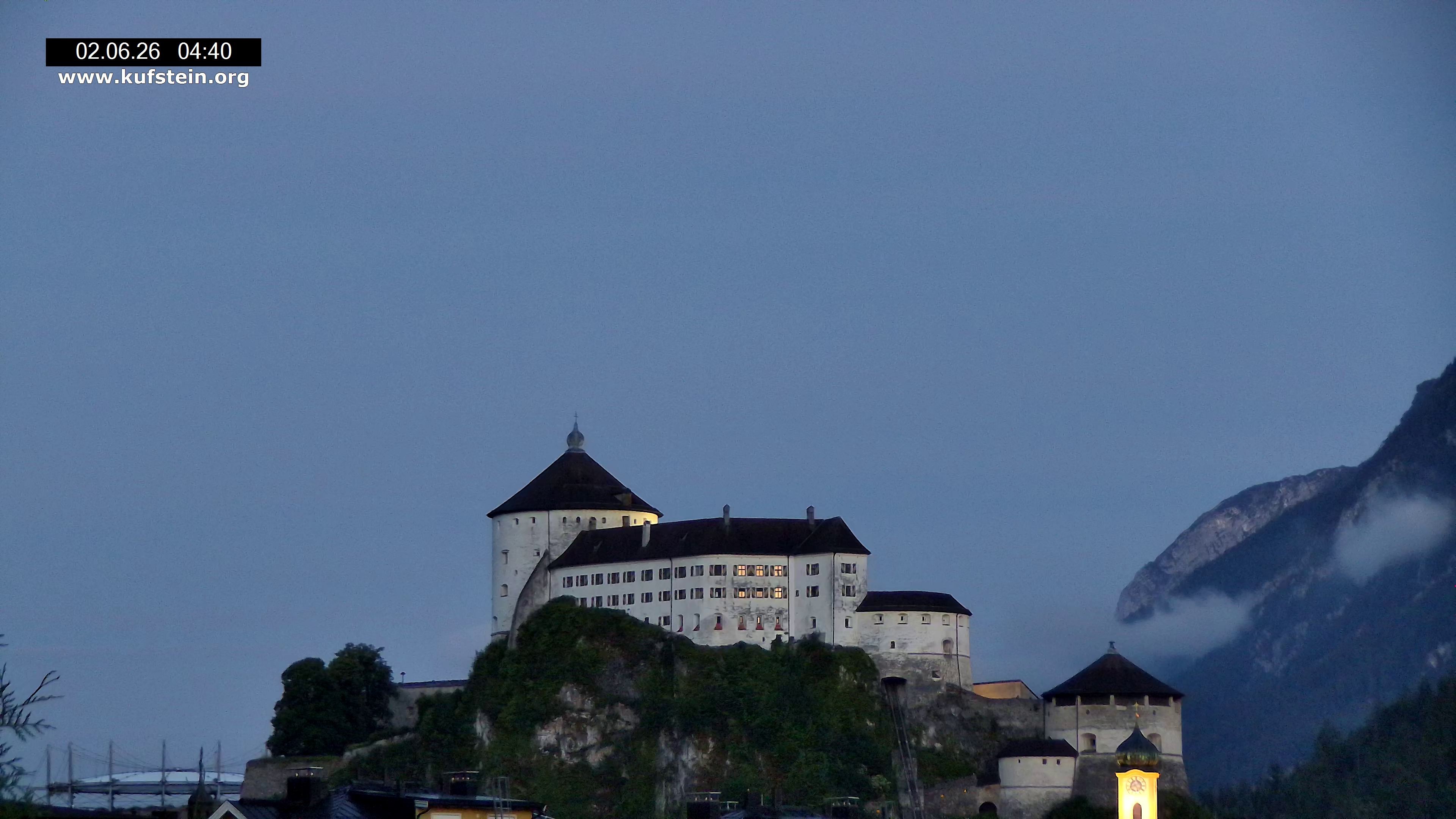 Archiv Foto Webcam Festung Kufstein