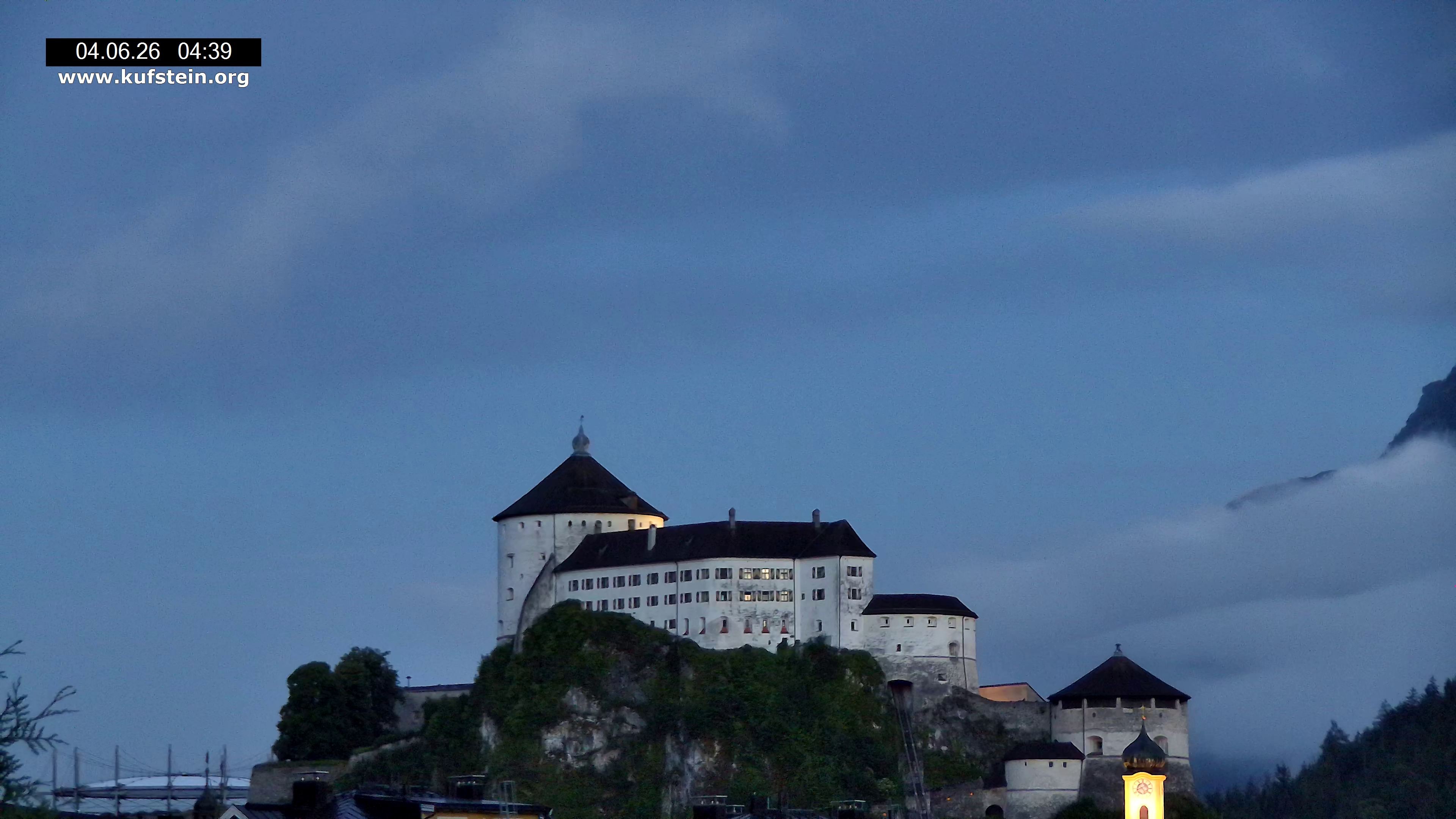 Archiv Foto Webcam Festung Kufstein