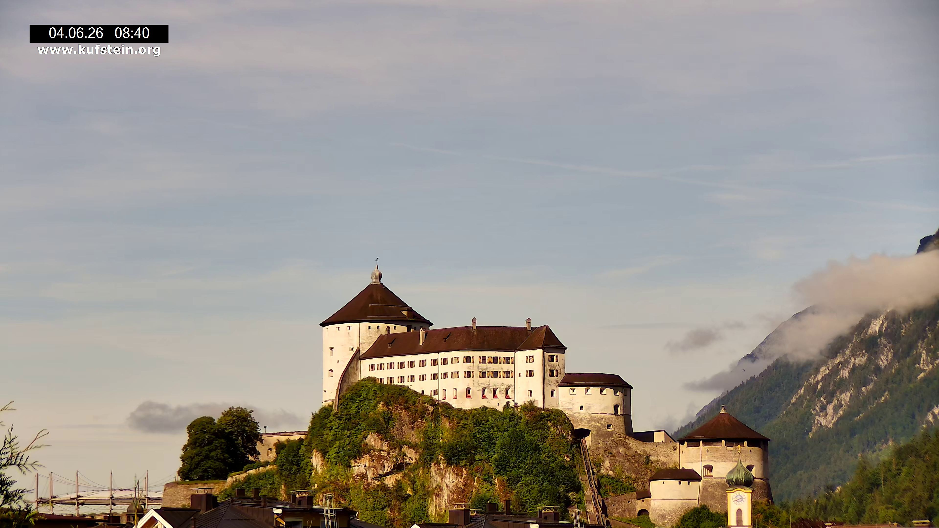 Archiv Foto Webcam Festung Kufstein
