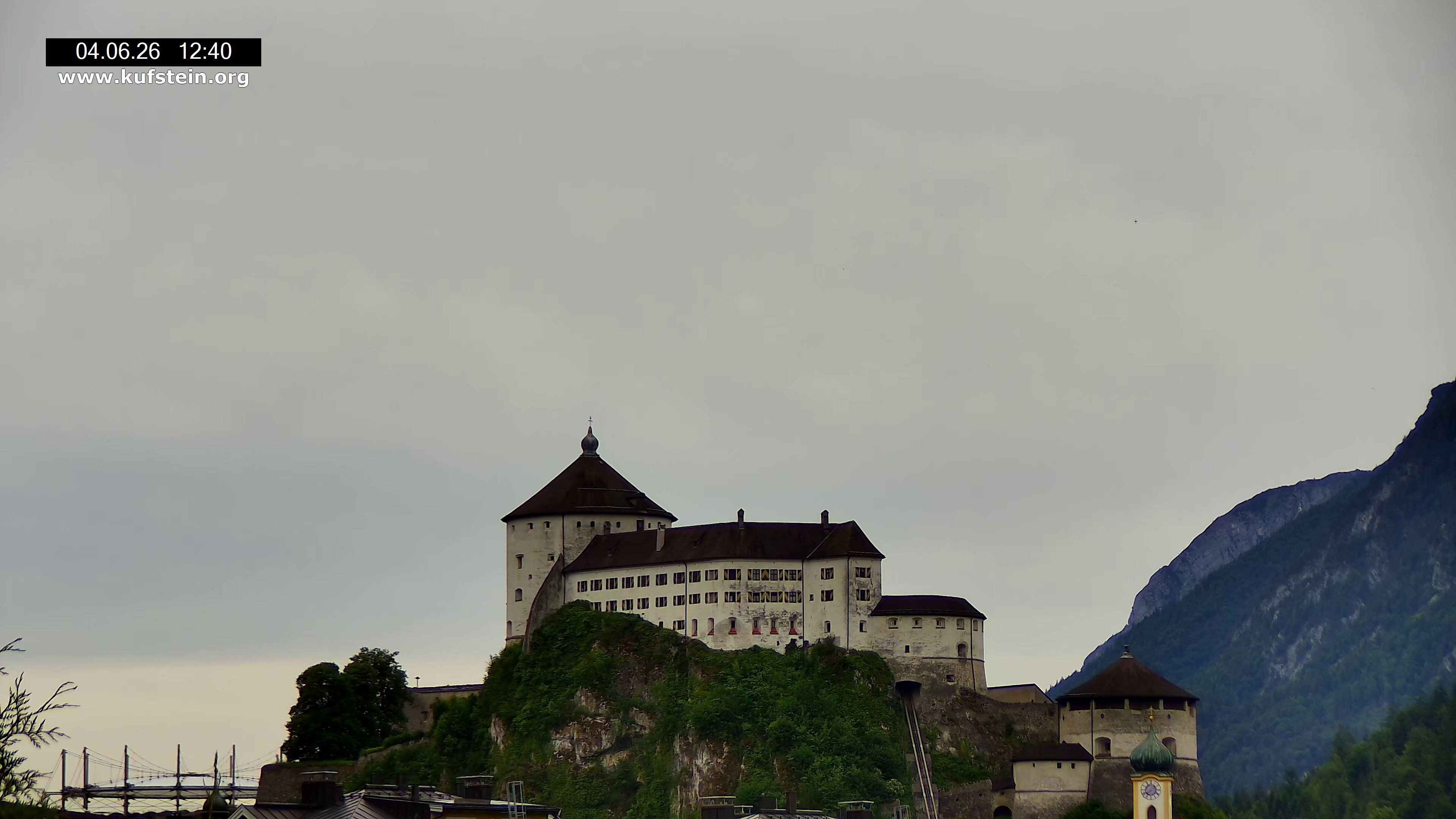 Archiv Foto Webcam Festung Kufstein