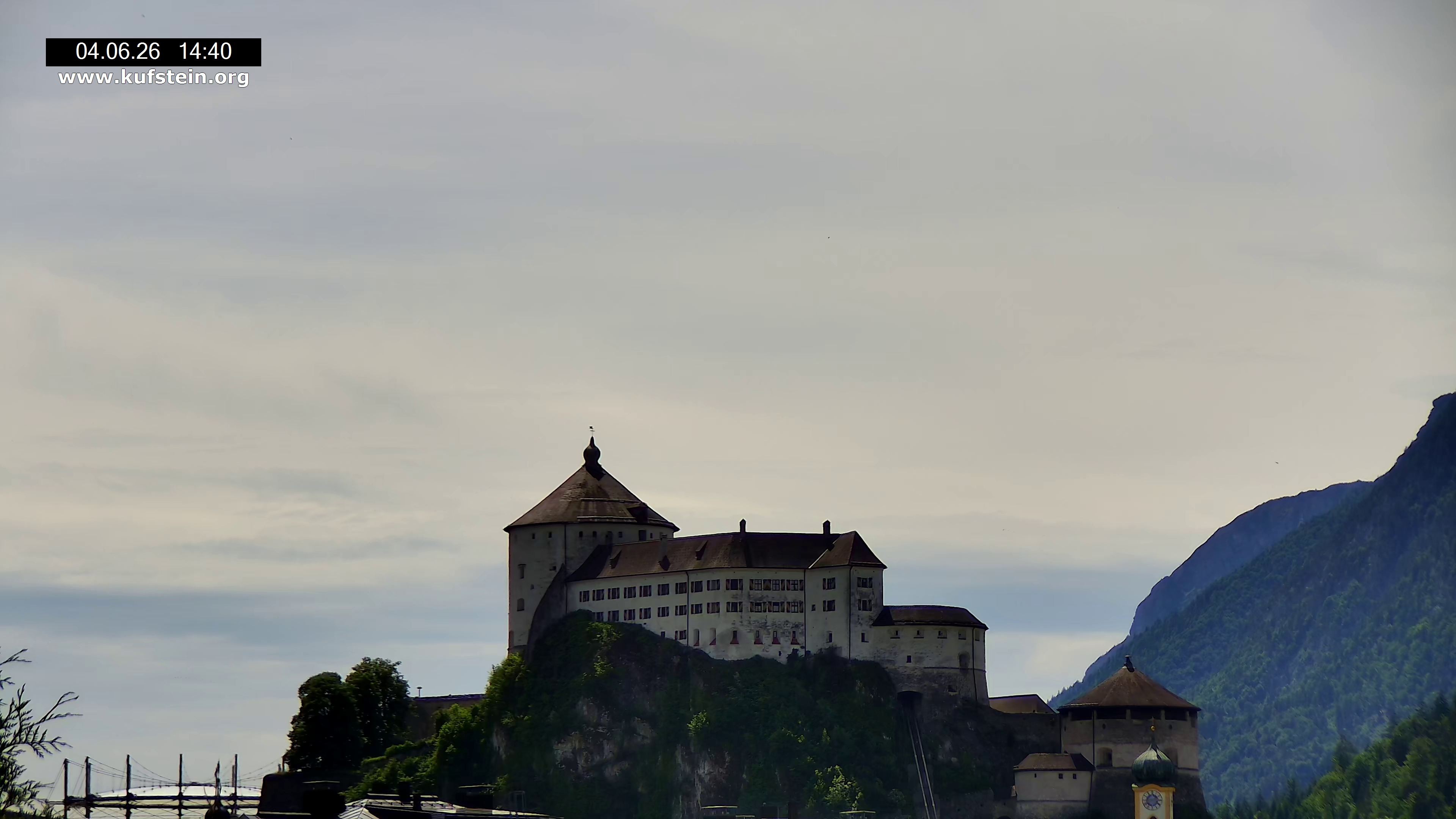Archiv Foto Webcam Festung Kufstein
