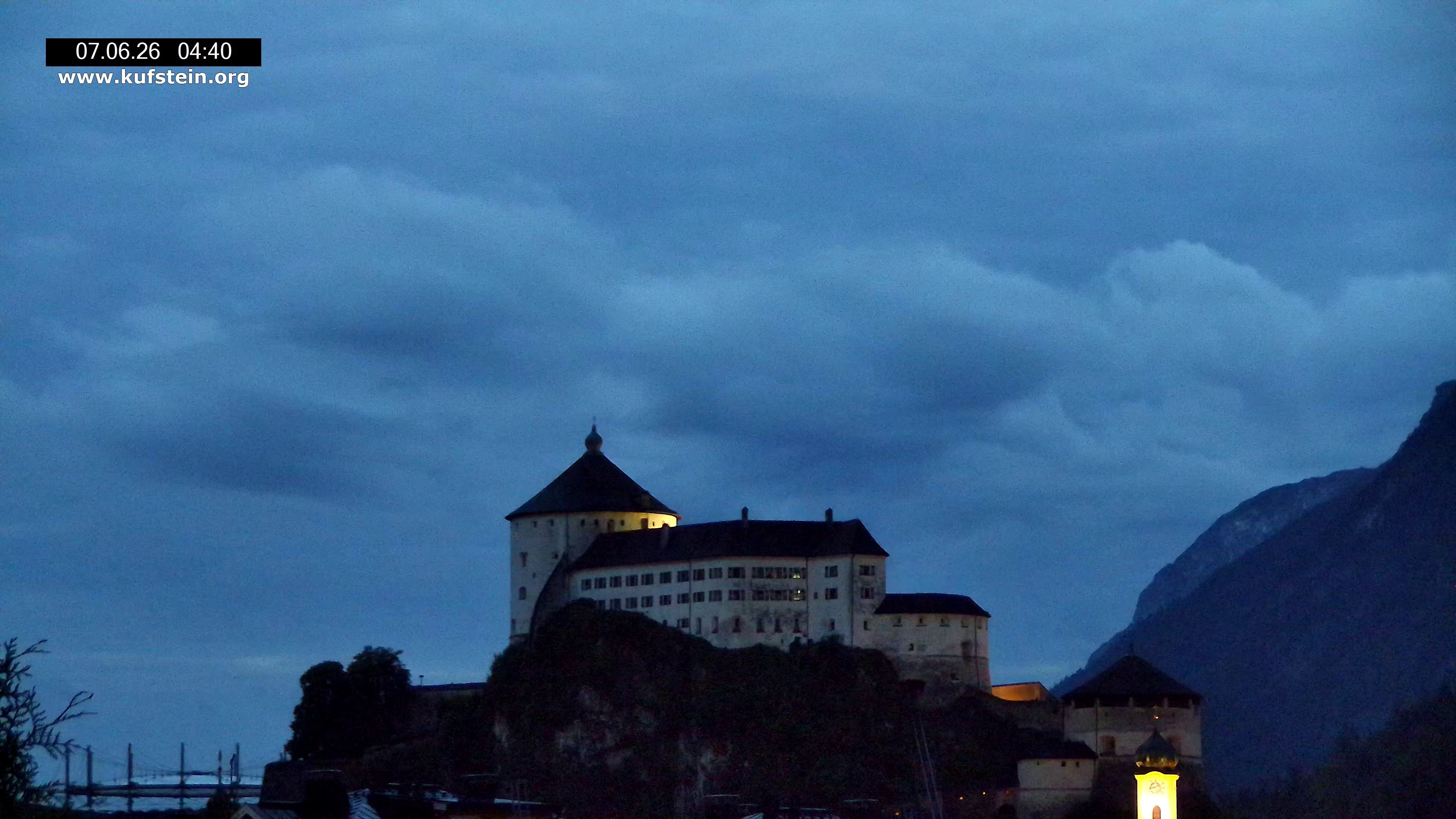 Archiv Foto Webcam Festung Kufstein