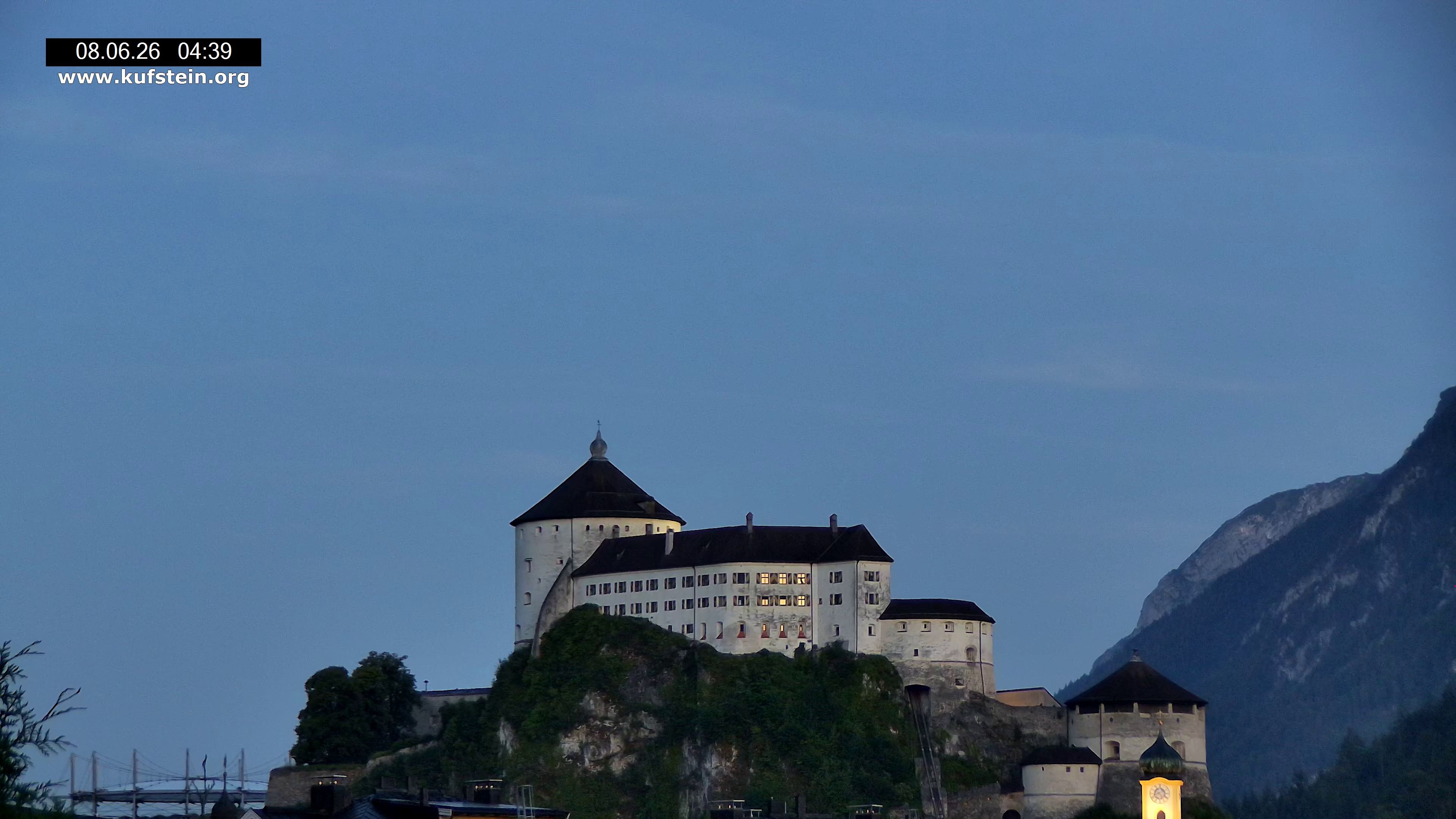 Archiv Foto Webcam Festung Kufstein