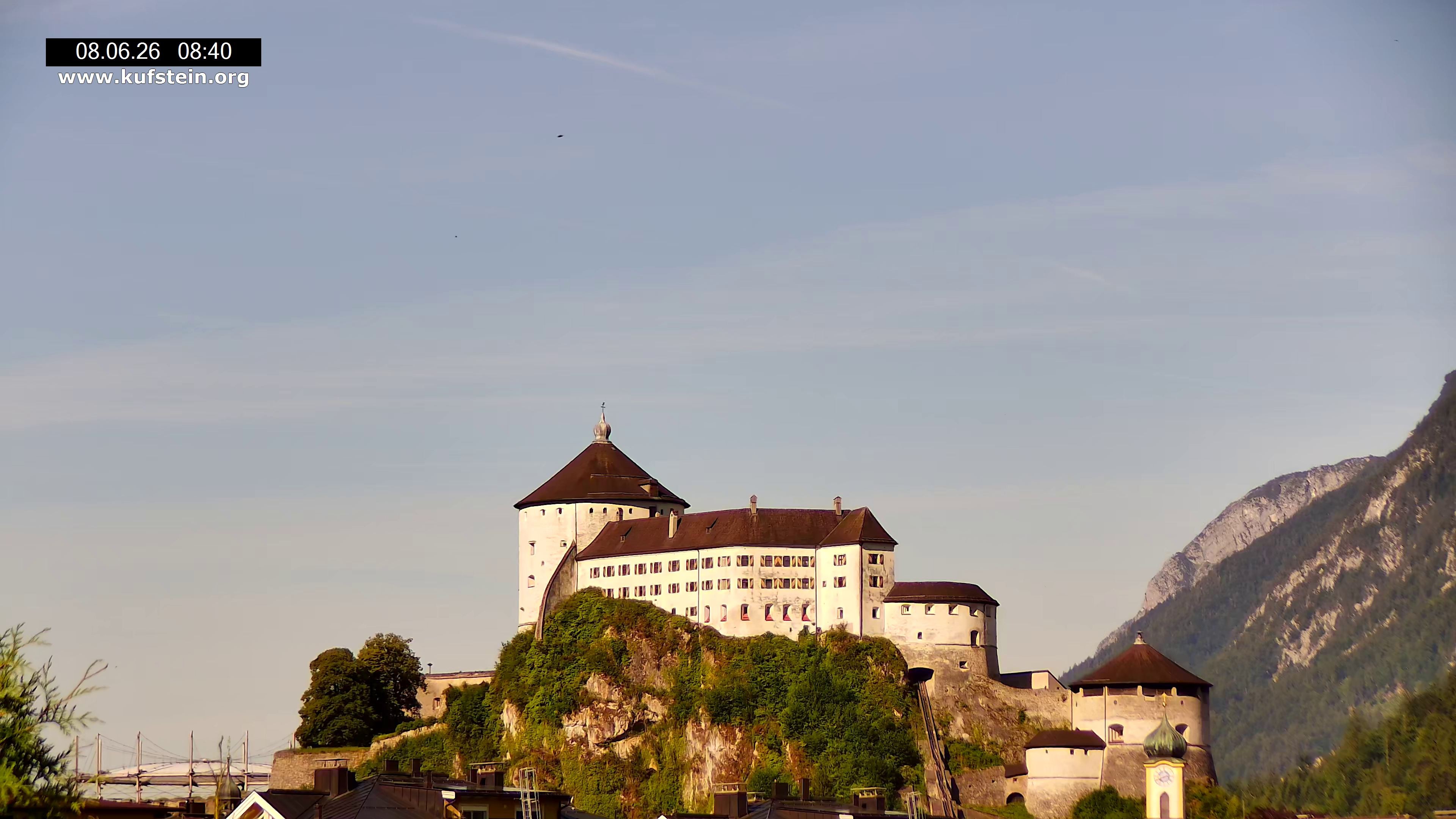 Archived image Webcam Kufstein Fortress